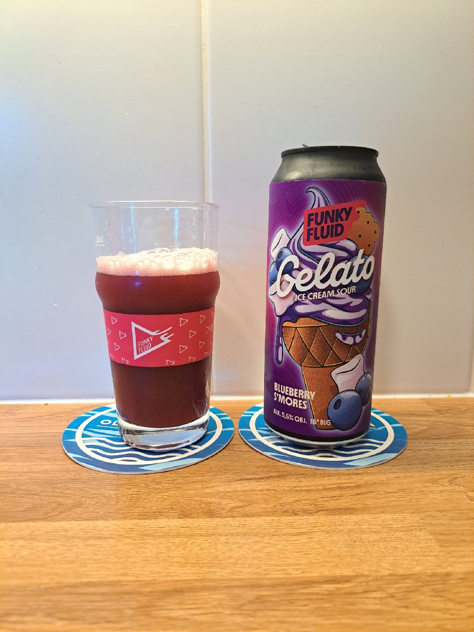Gelato : Blueberry S'mores, Poland