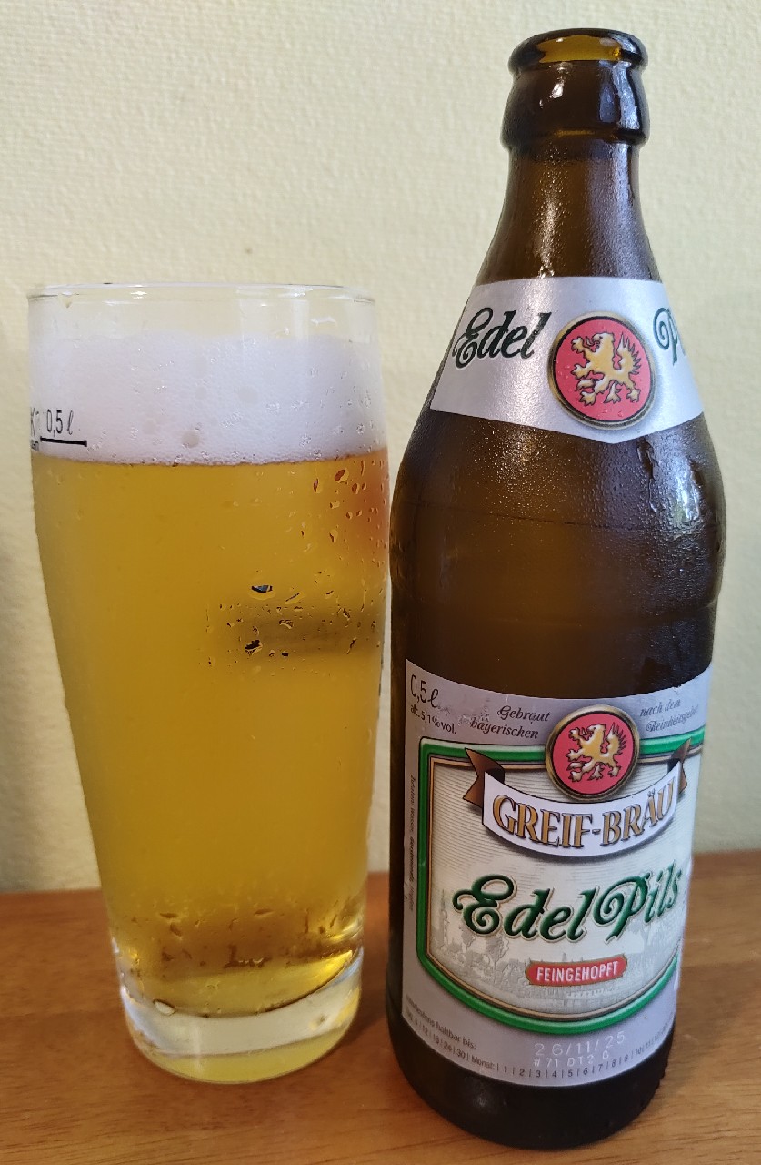 Greif Bräu Edel Pils, Germany