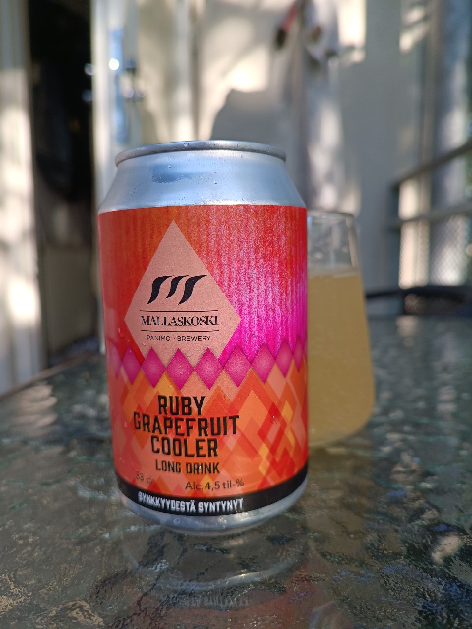 ruby grapefruit cooler, Finland