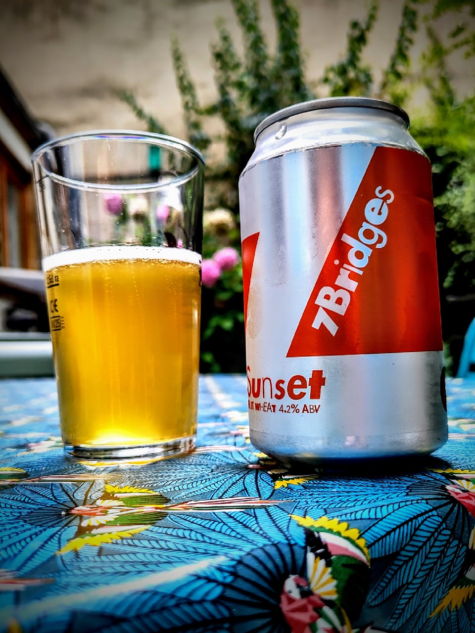 Sunset Fruit Wheat, 7 Bridges Brewing Co