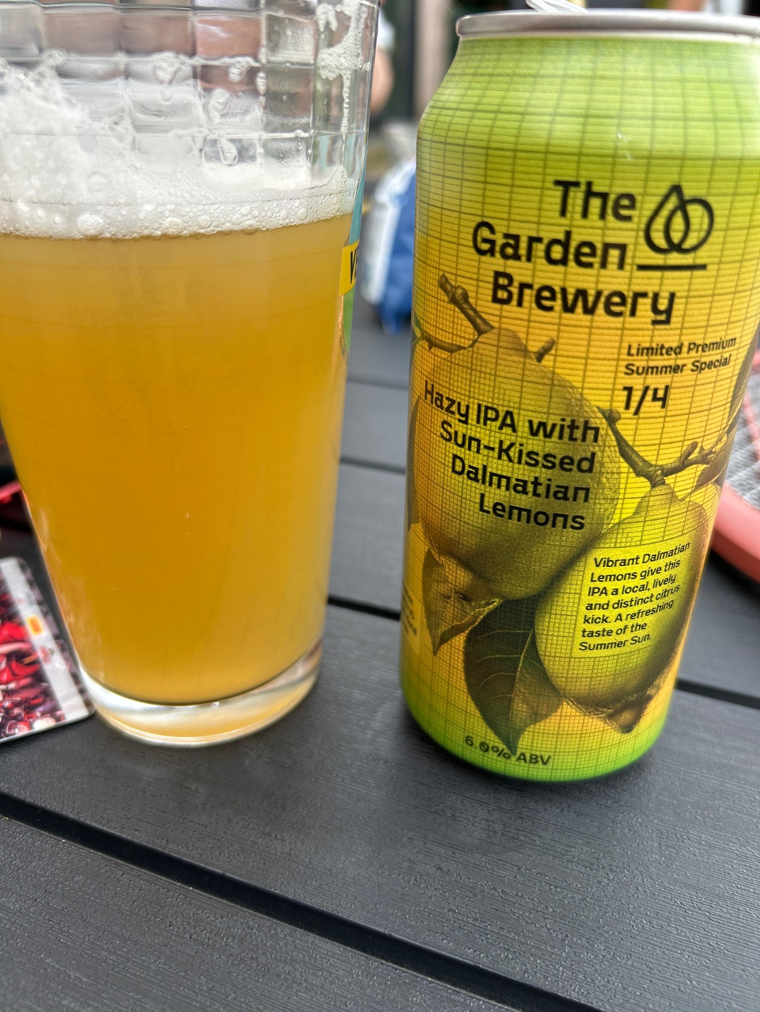 Hazy IPA with sun-kissed Dalmatian lemons, Croatia