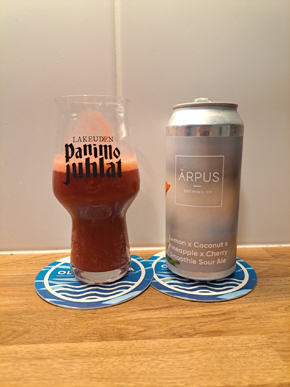 Lemon x Coconut x Pineapple x Cherry Smoothie Sour Ale, Latvia