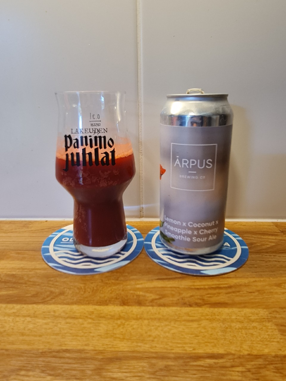 Lemon x Coconut x Pineapple x Cherry Smoothie Sour Ale, Latvia