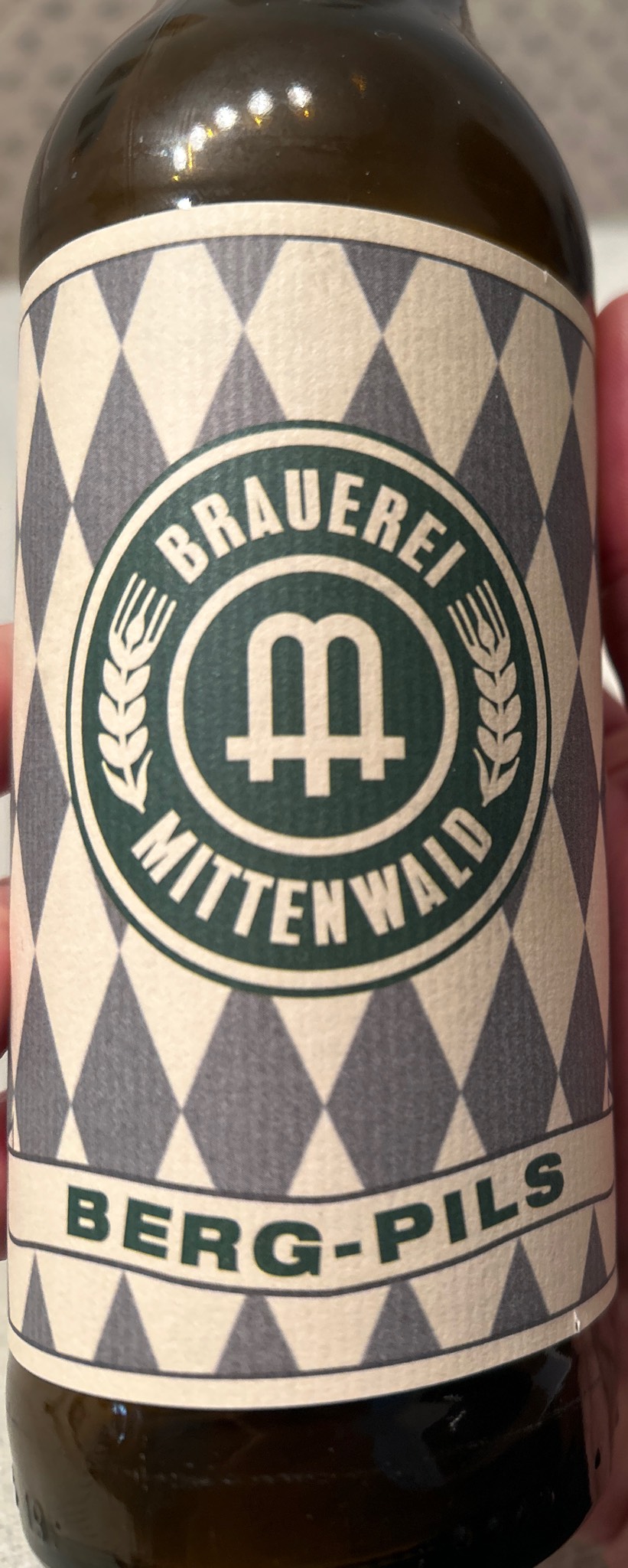 Mittenwalder Berg Pils, Brauerei Mittenwald