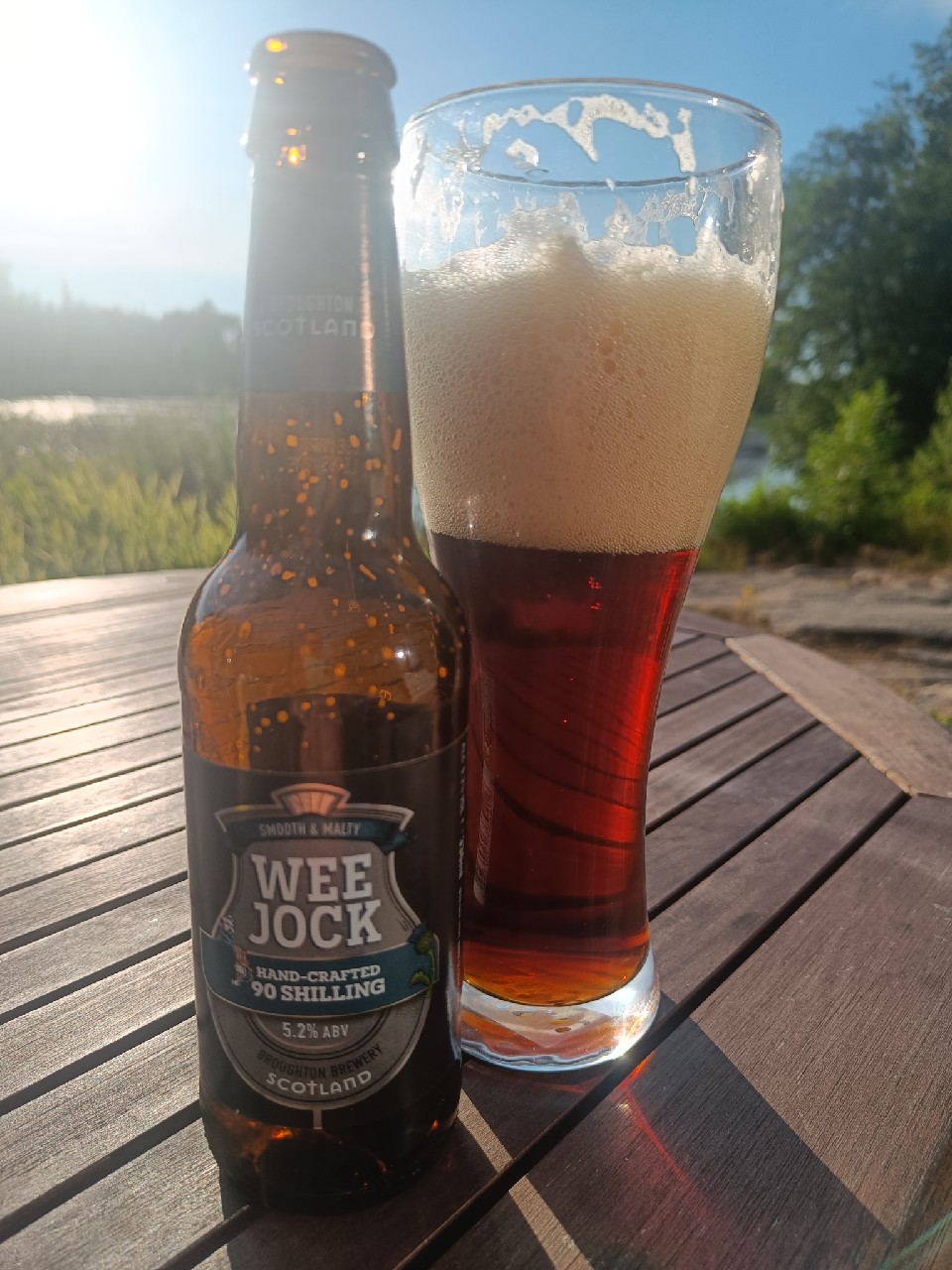 wee jock 90 shilling, Broughton Brewery