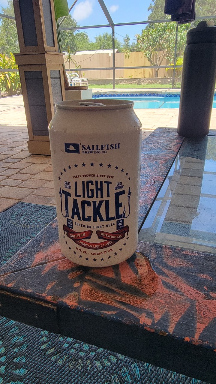 light tackle, Sailfish Brewing Company