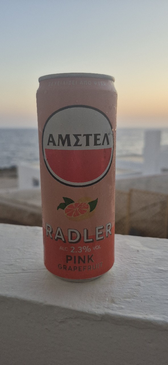 Amstel radler pink grapefruit, Netherlands