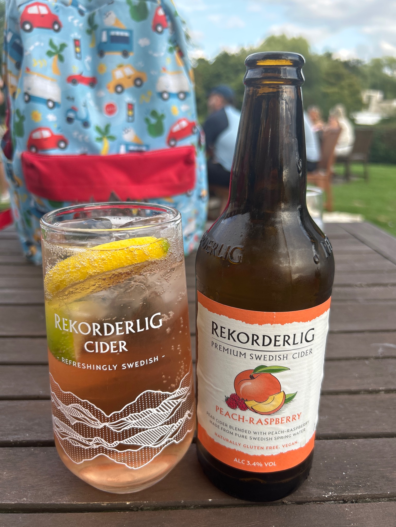 Rekorderlig Peach-Raspberry, Sweden