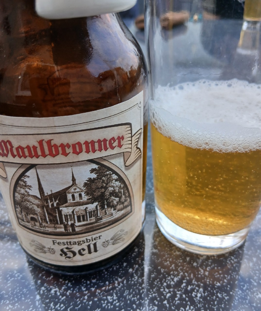 Maulbronner Festtagsbier Hell, Palmbräu (Brauhaus Pforzheim)