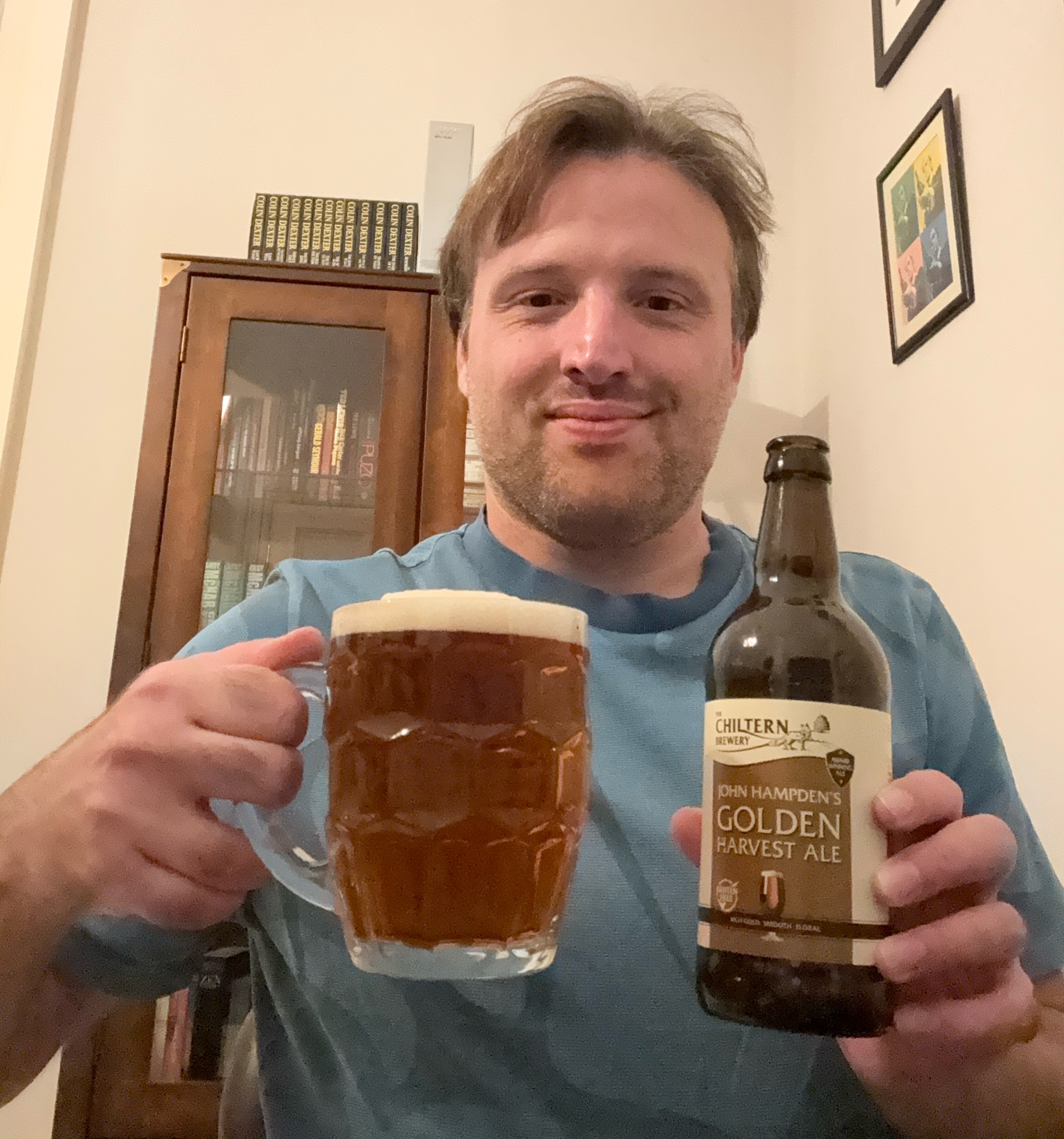 John Hampden's Golden Harvest Ale, The Chiltern Brewery