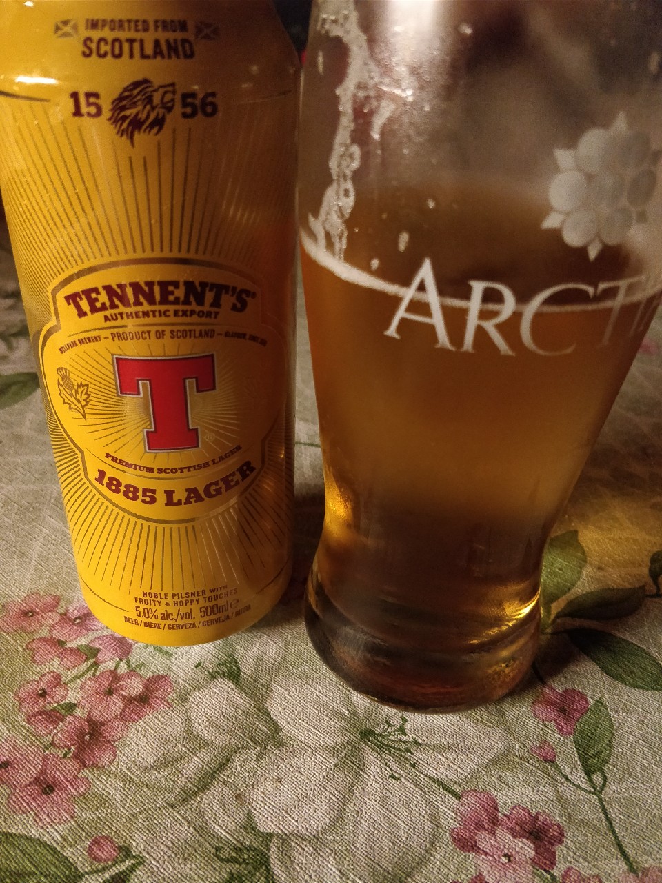 Tennent's 1885 Lager, Scotland