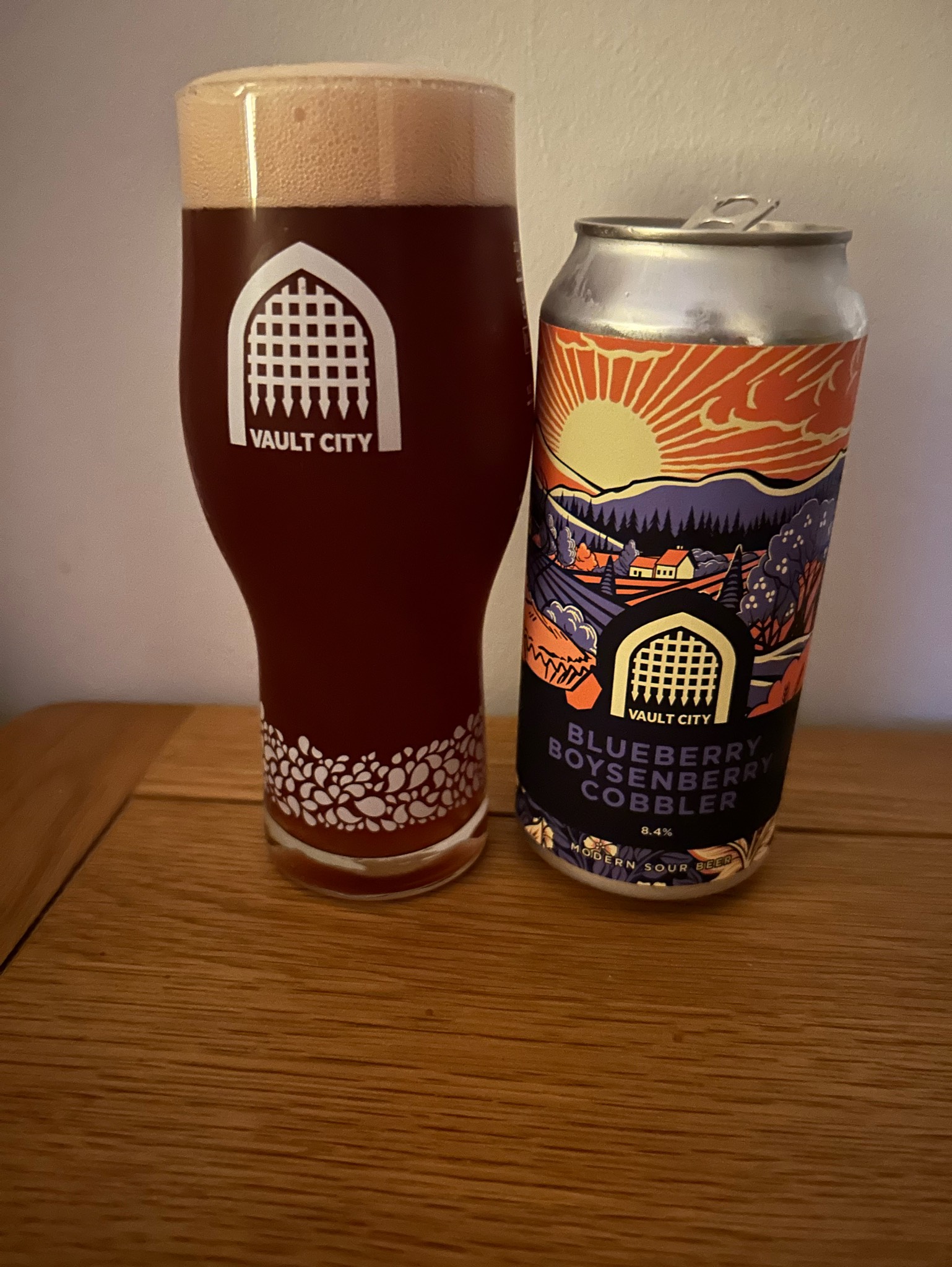 Blueberry Boysenberry Cobbler, Scotland