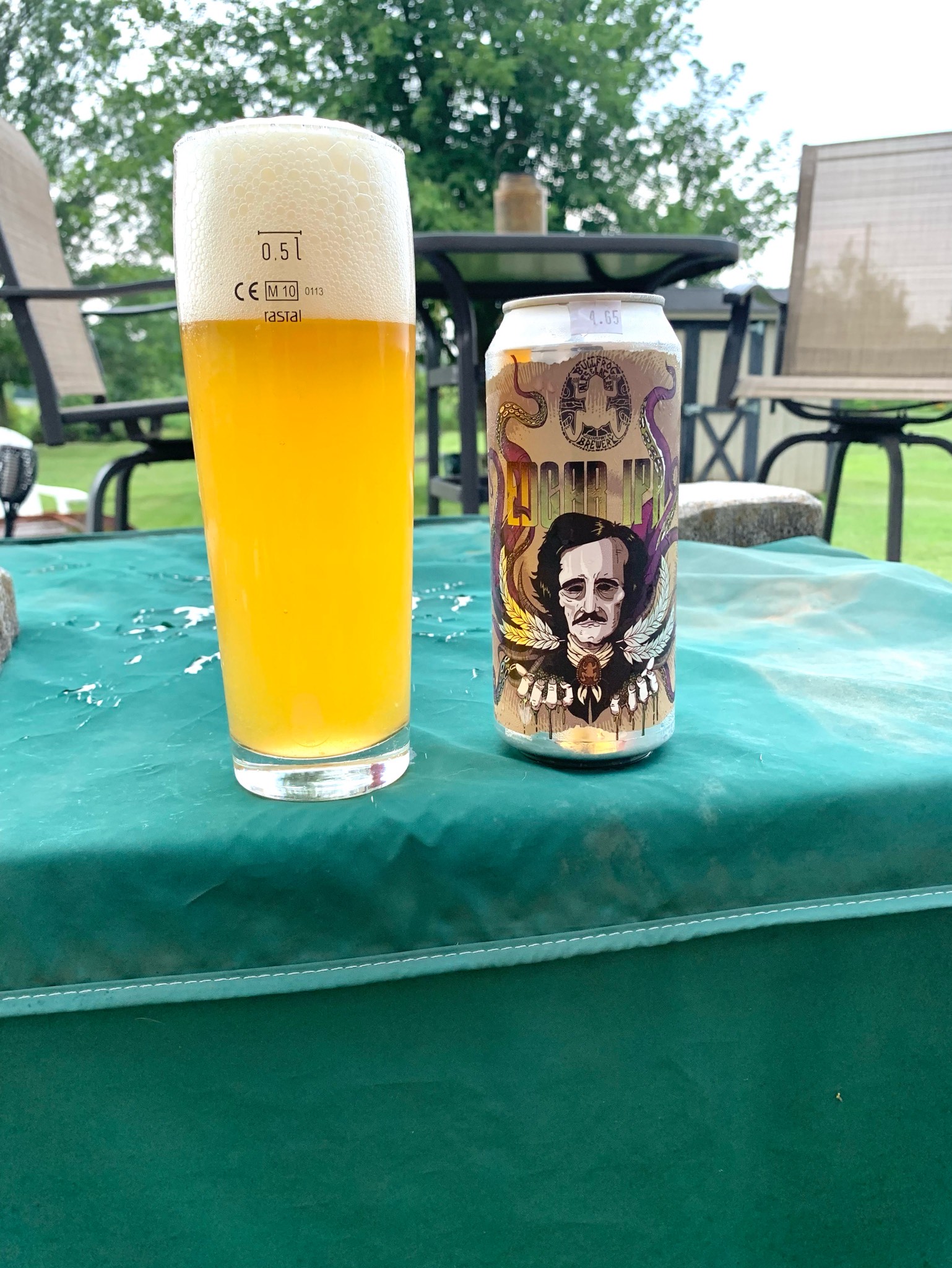 Edgar IPA, Bullfrog Brewery