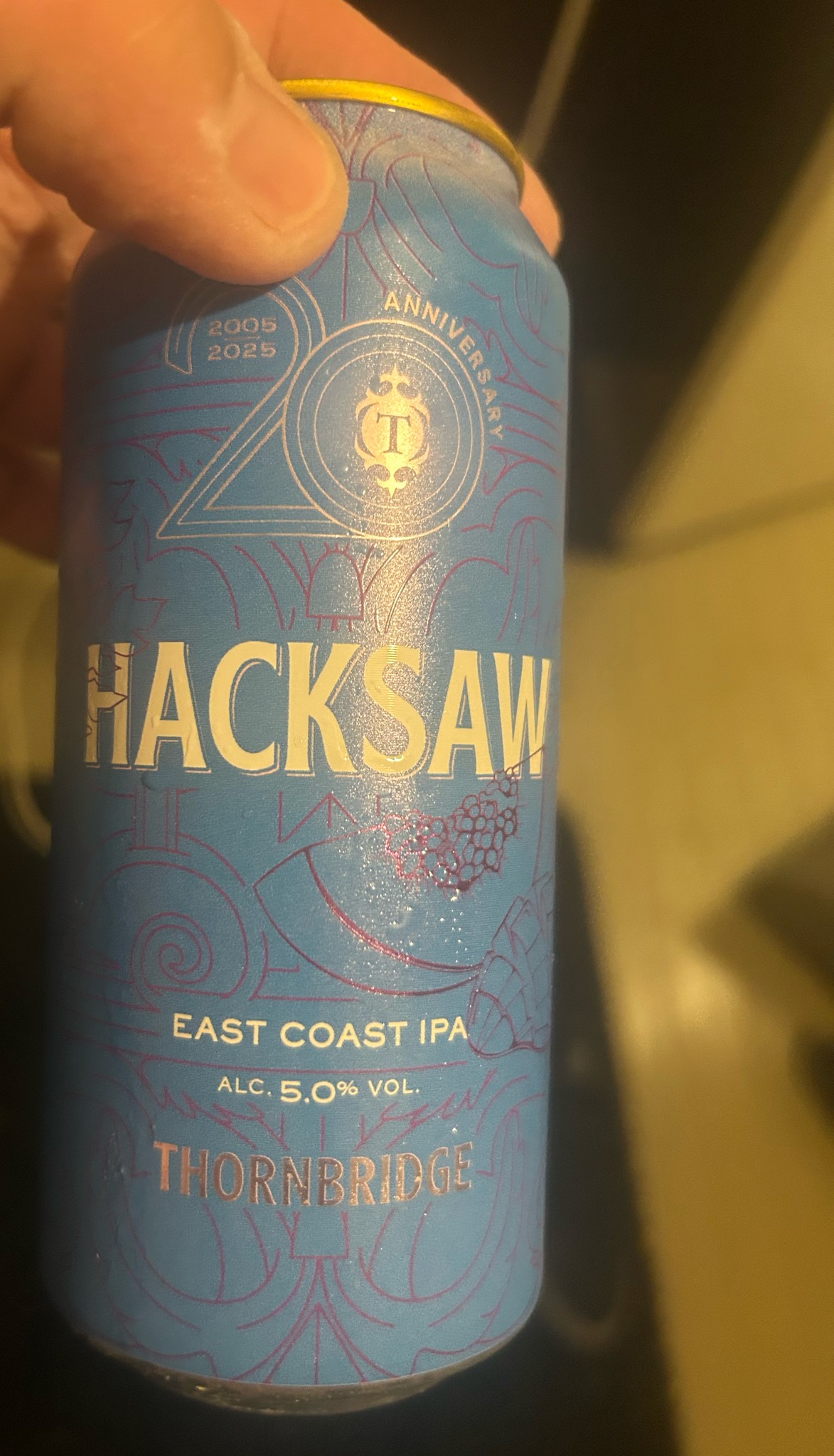 Hacksaw East Coast Ipa, Thornbridge Brewery