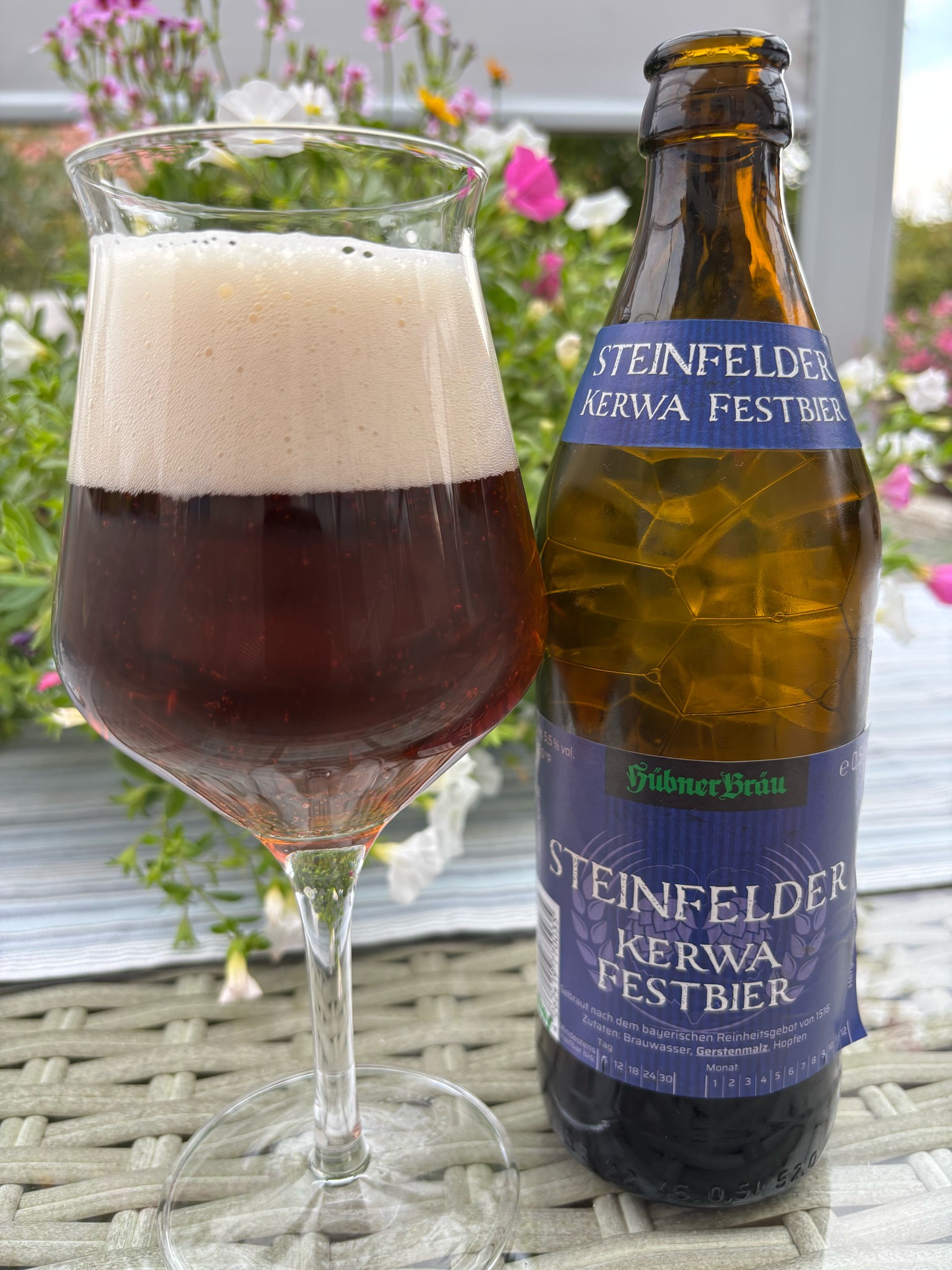 Steinfelder Kerwa Festbier, Brauerei Hübner Steinfeld