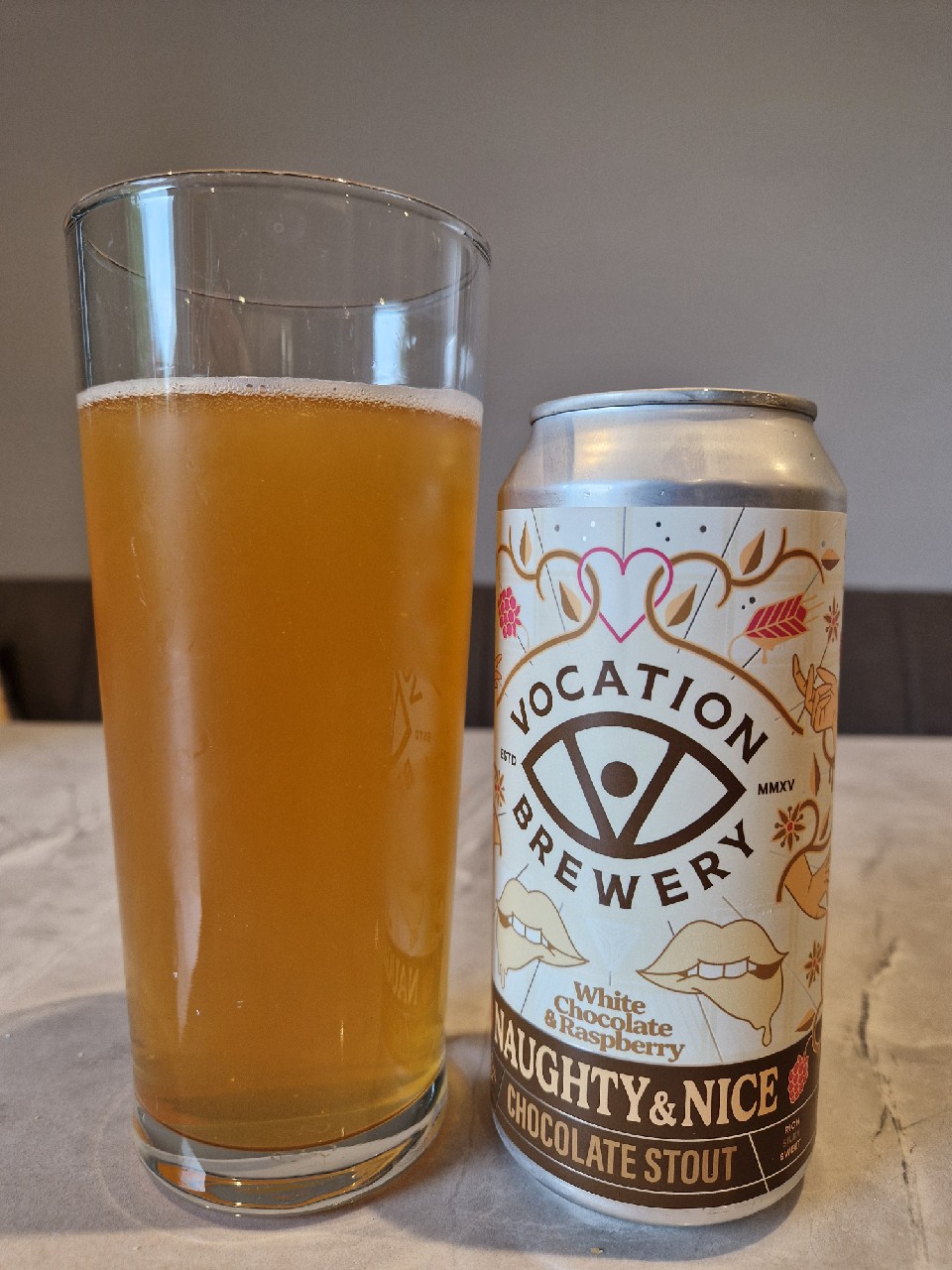 Naughty & Nice White Chocolate & Raspberry Stout, England