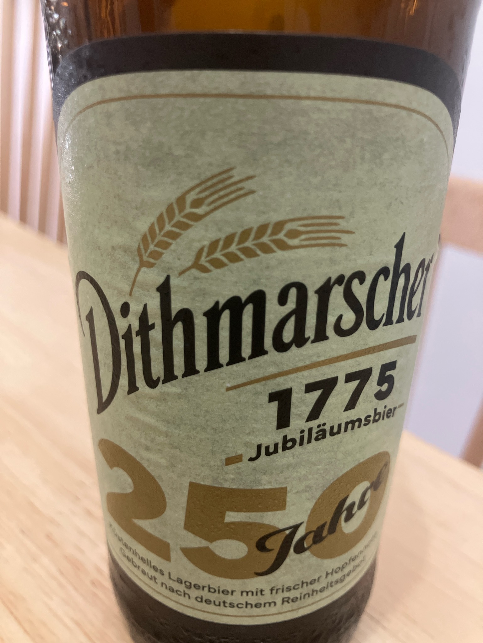 Dithmarscher 1775 Jubiläumsbier, Germany