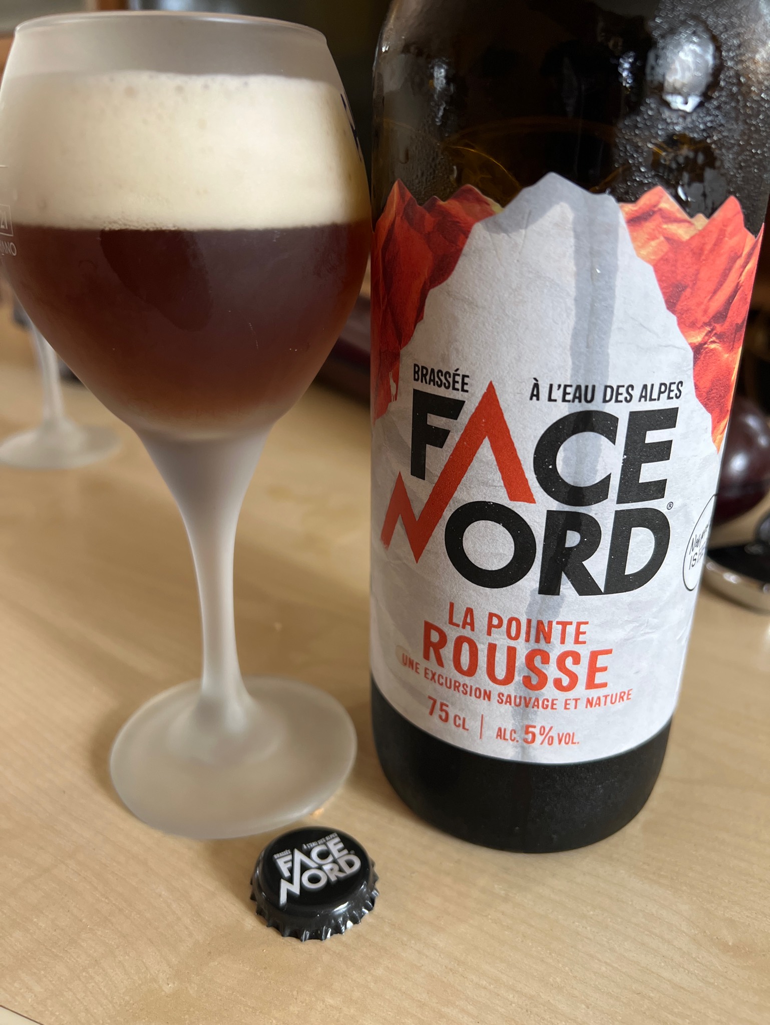 Face Nord La Pointe Rousse, France