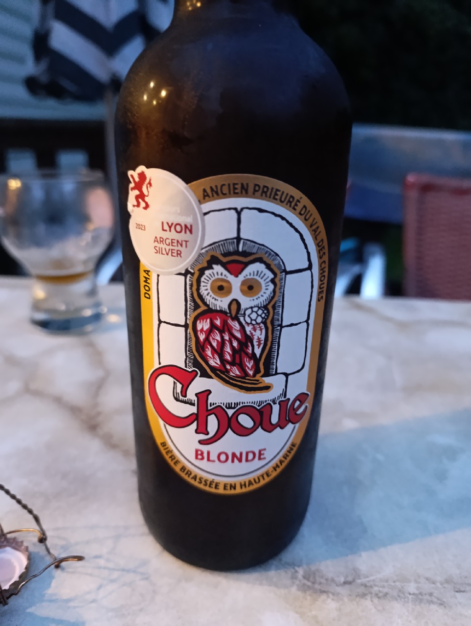 Choue Blonde, Brasserie De Vauclair (La Choue)