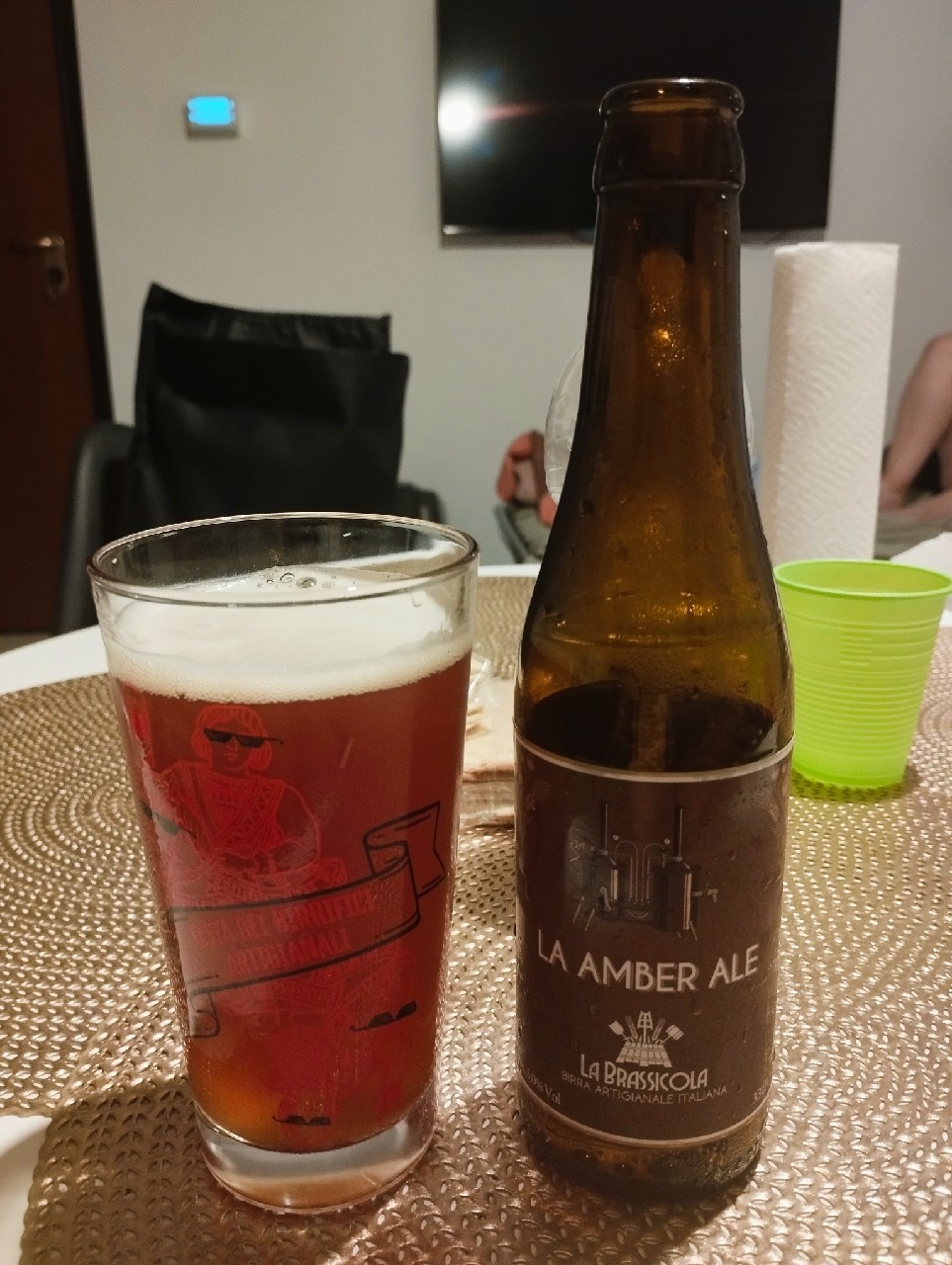 La Amber Ale, La Brassicola