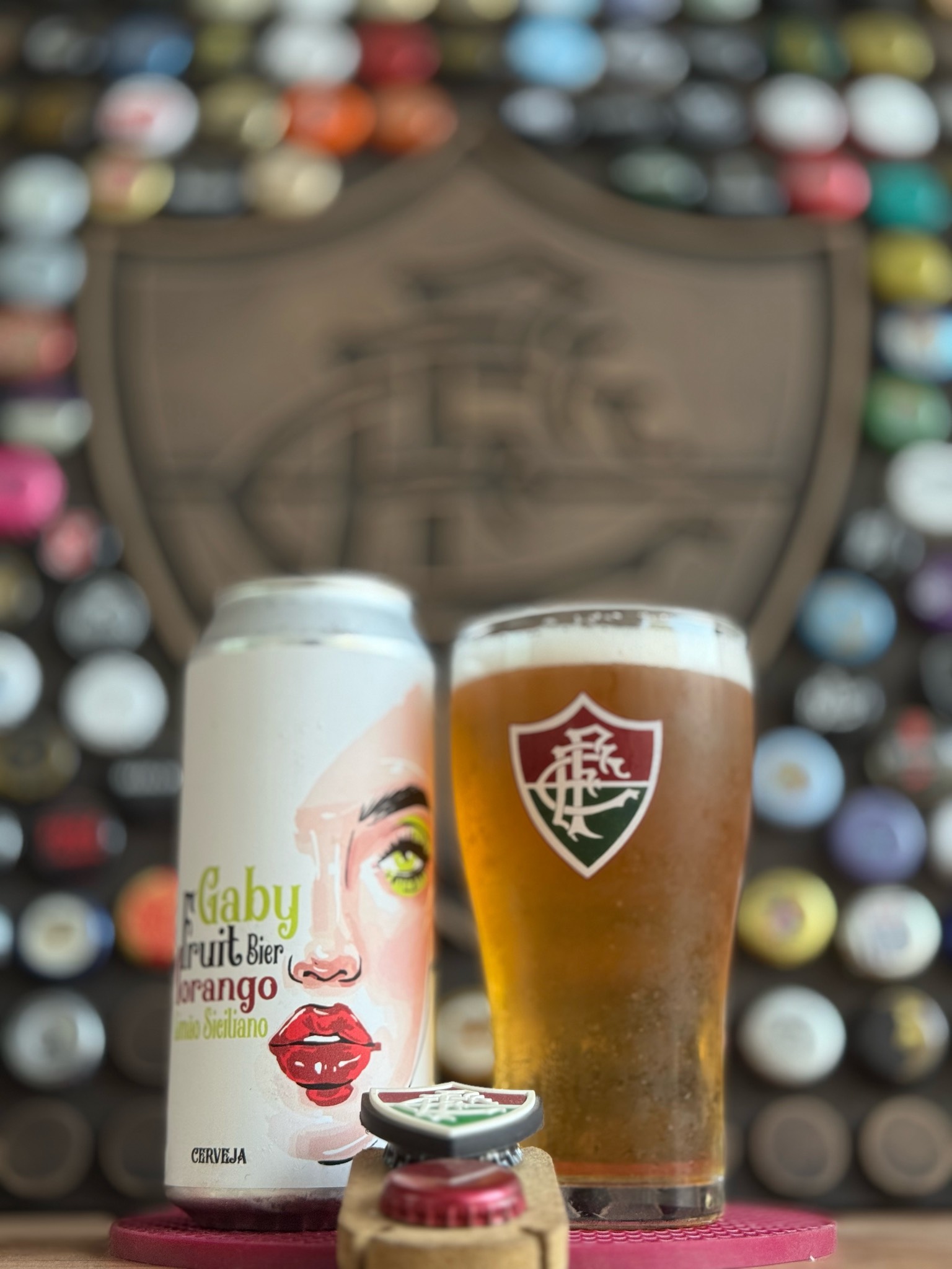 Gaby Fruit Bier Morango com Limão Siciliano, Brazil