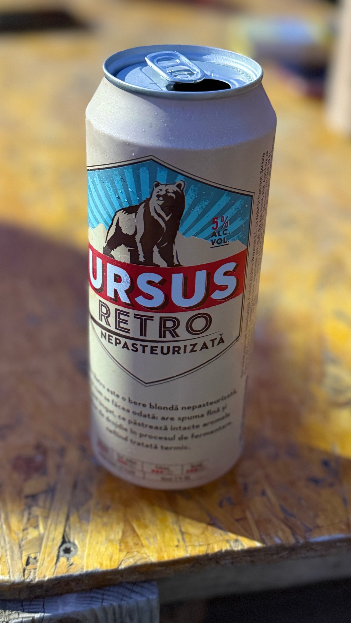 Ursus Retro Nepasteurizată, Romania