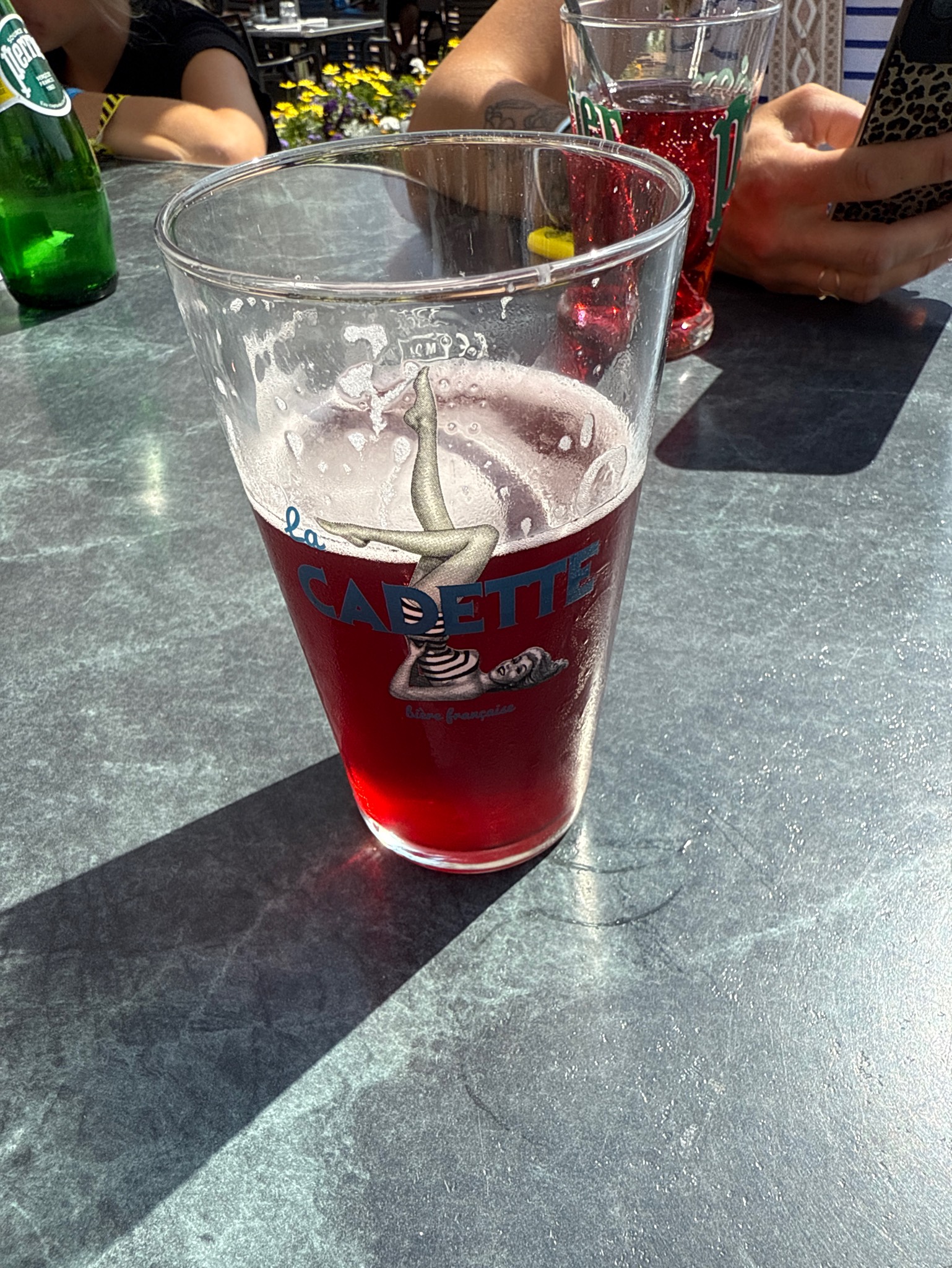 La Cadette Red Sunset, France