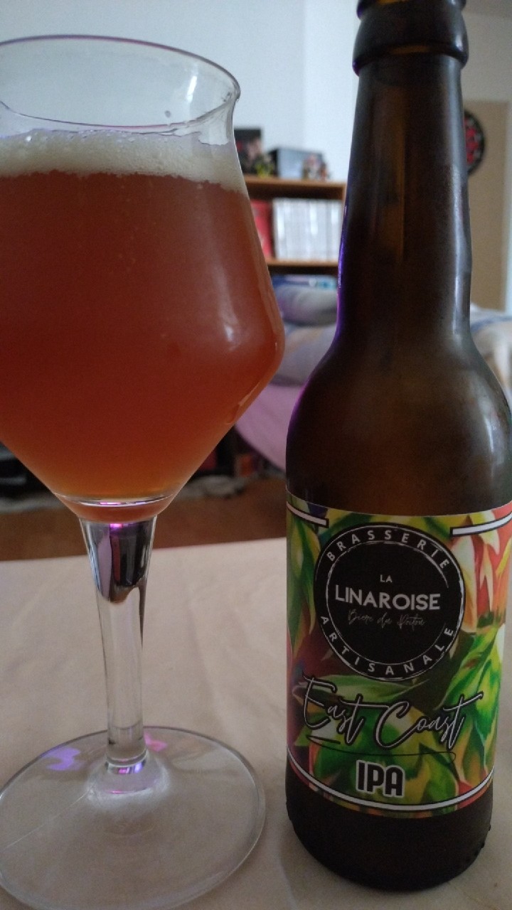 East coast IPA, La Linaroise