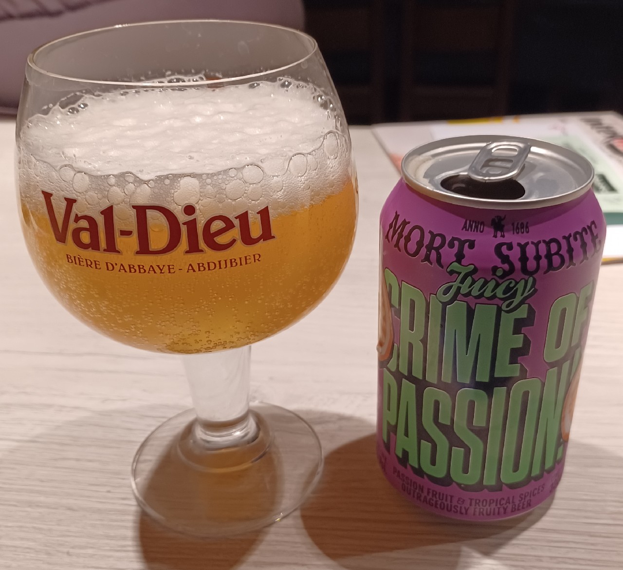 Juicy Crime of Passion, Brouwerij Mort Subite (Alken-Maes - Heineken)