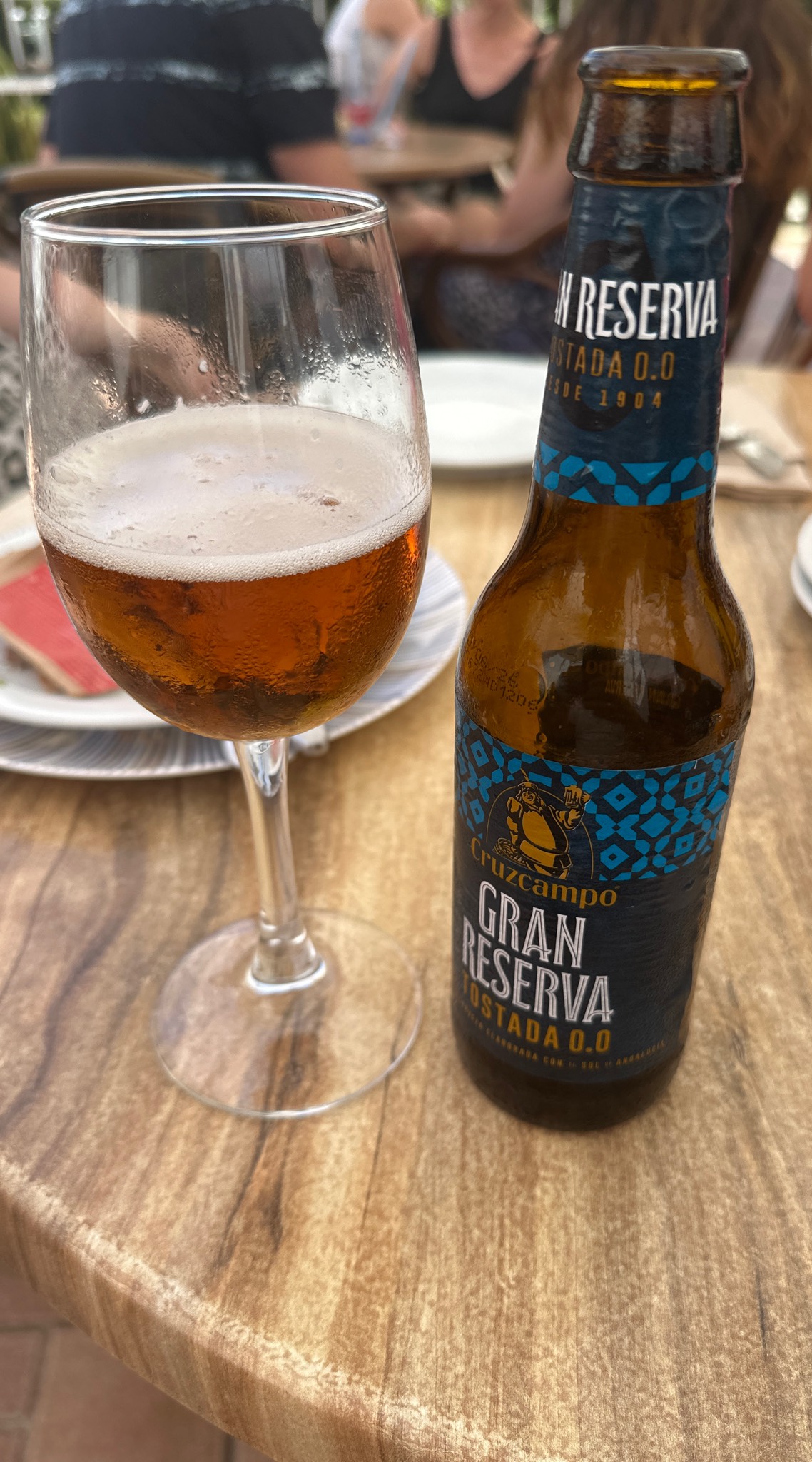 Cruzcampo Gran Reserva tostada 0.0, la fabrica cruz campo