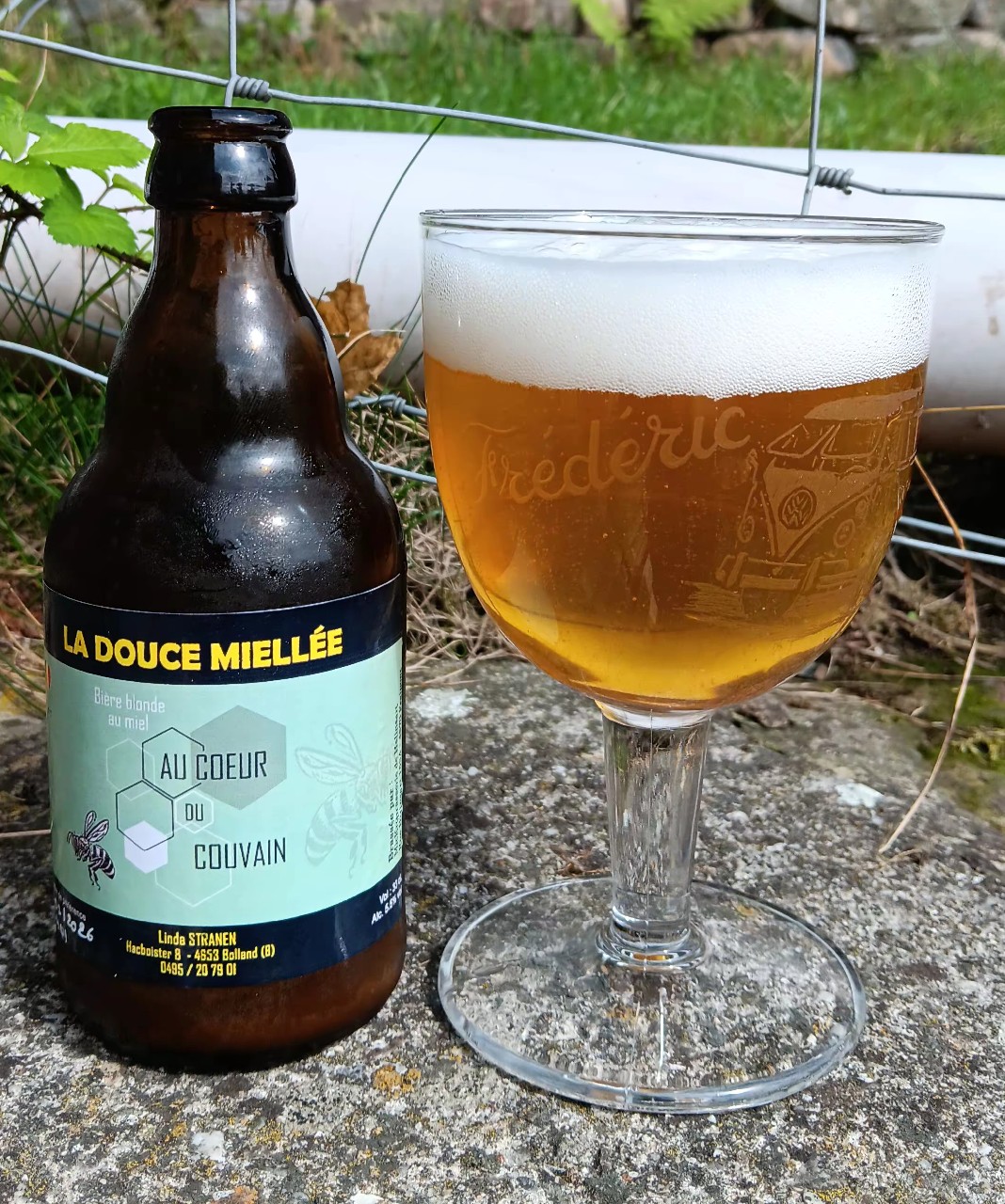 la douce miellée au cœur du couvain, Mickrobrasserie de Halinsart