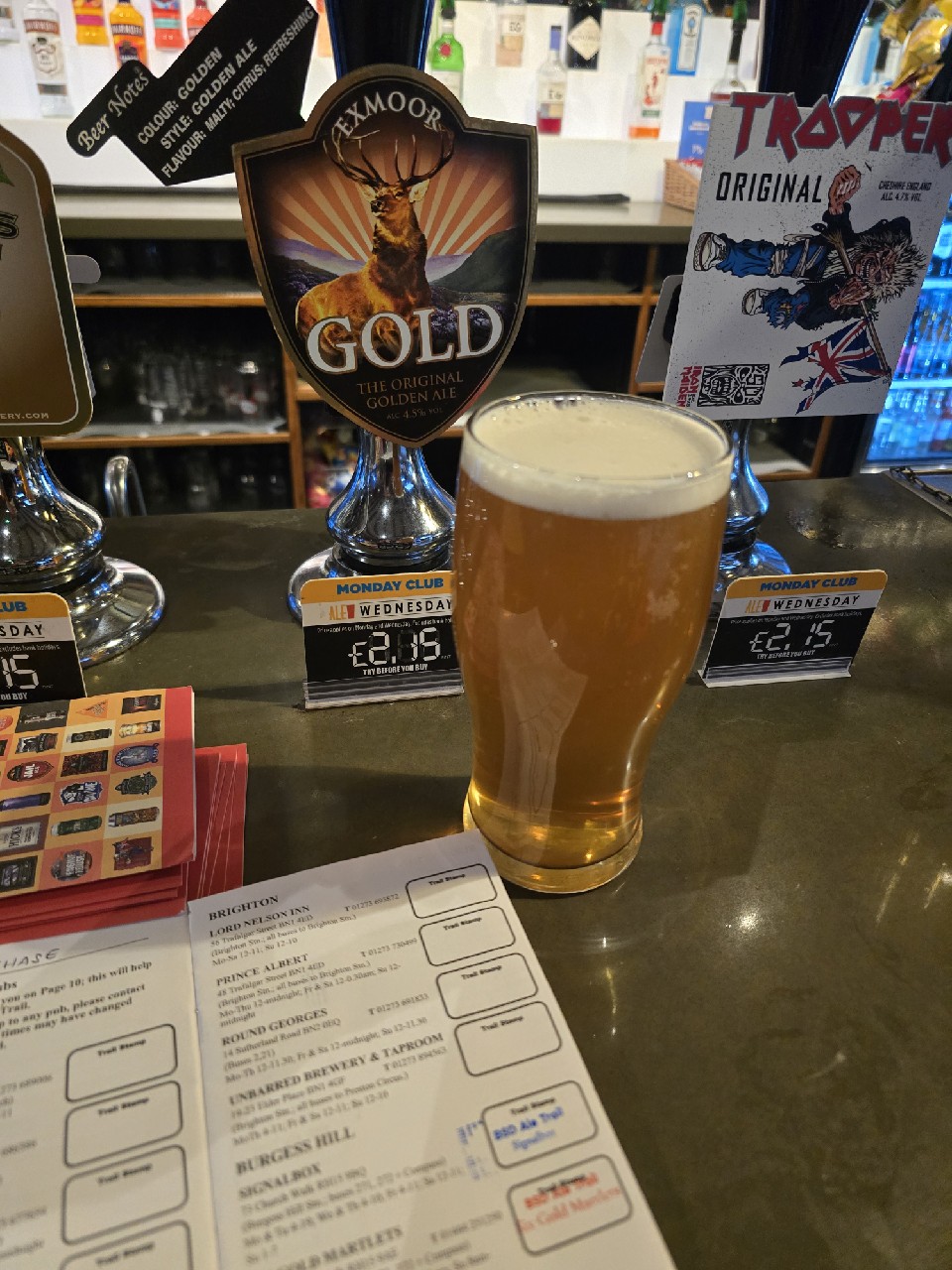 Gold, Exmoor Brewery