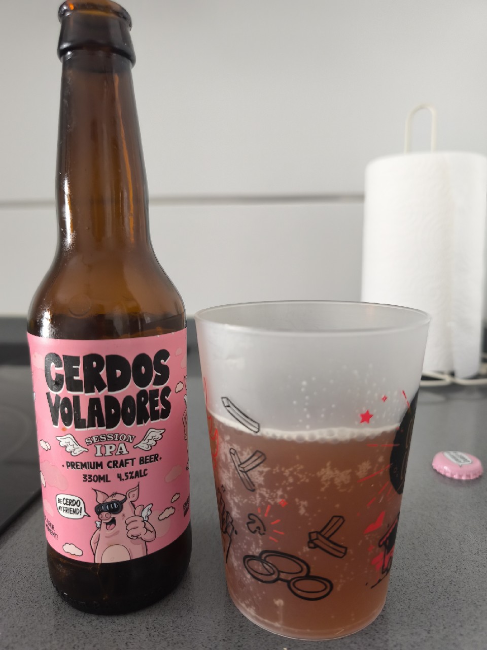 Cerdos Voladores Session IPA, Spain