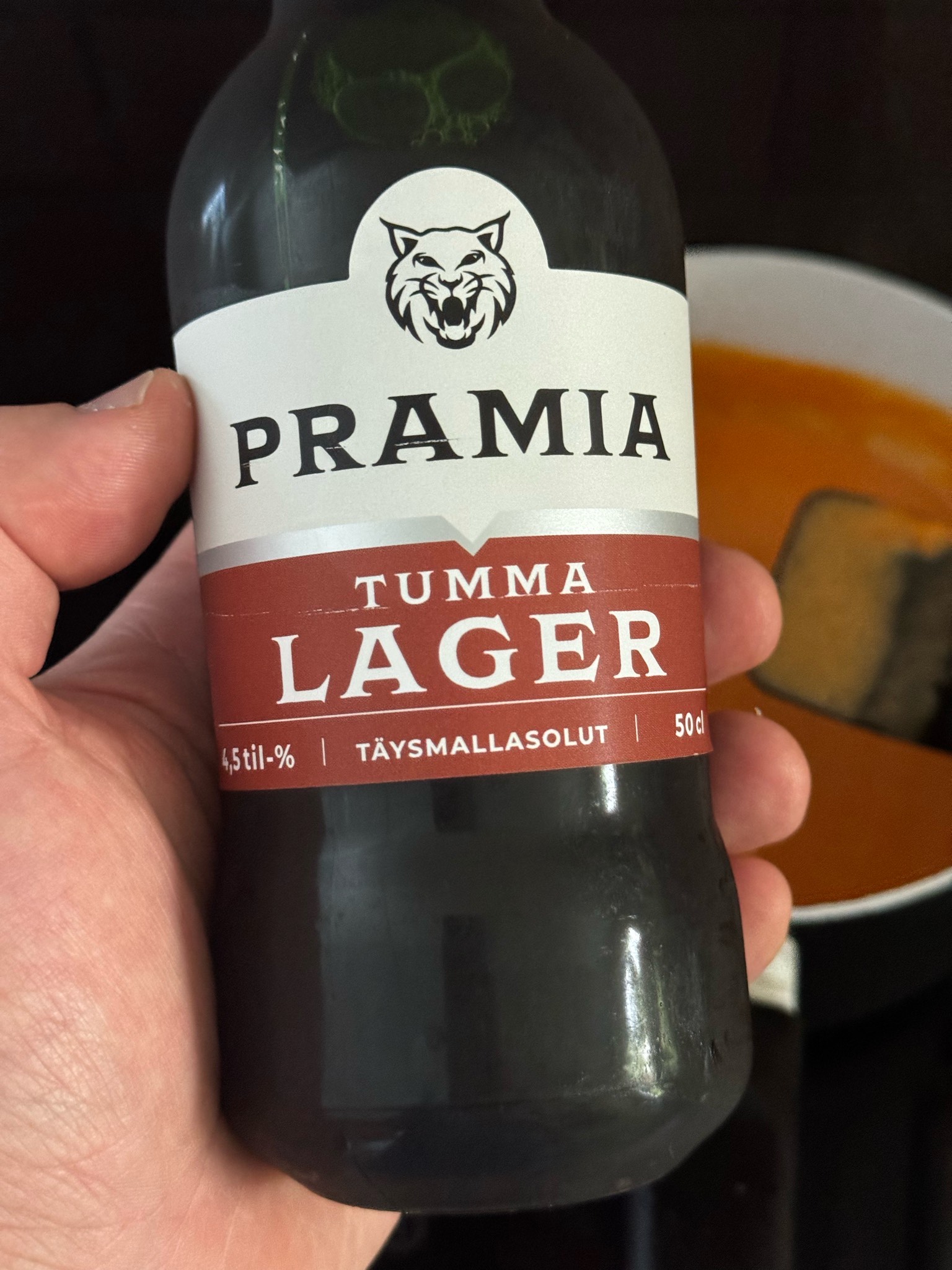 Pramia Tumma Lager, Finland
