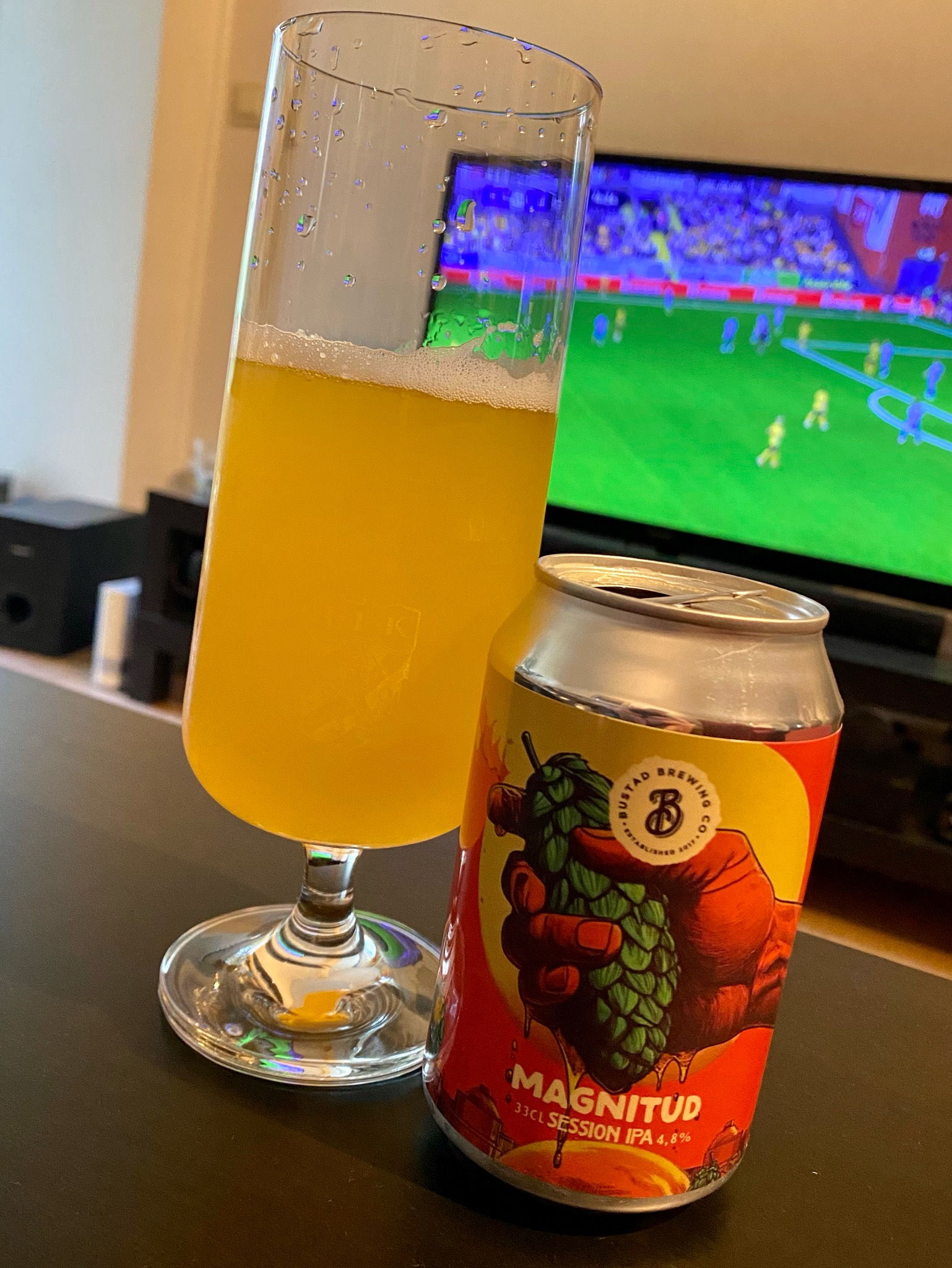 Magnitud session IPA, Bustad Brewing