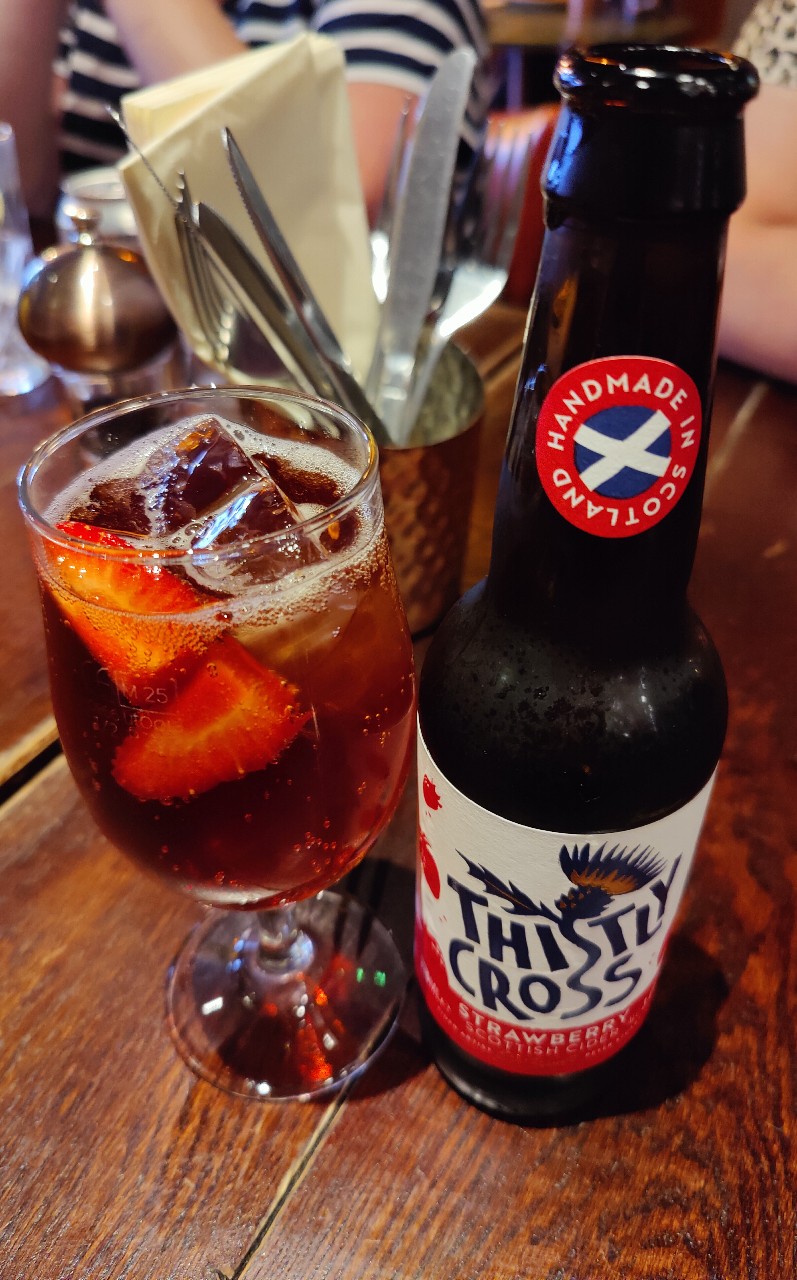 Thistly Cross Real Strawberry, Scotland