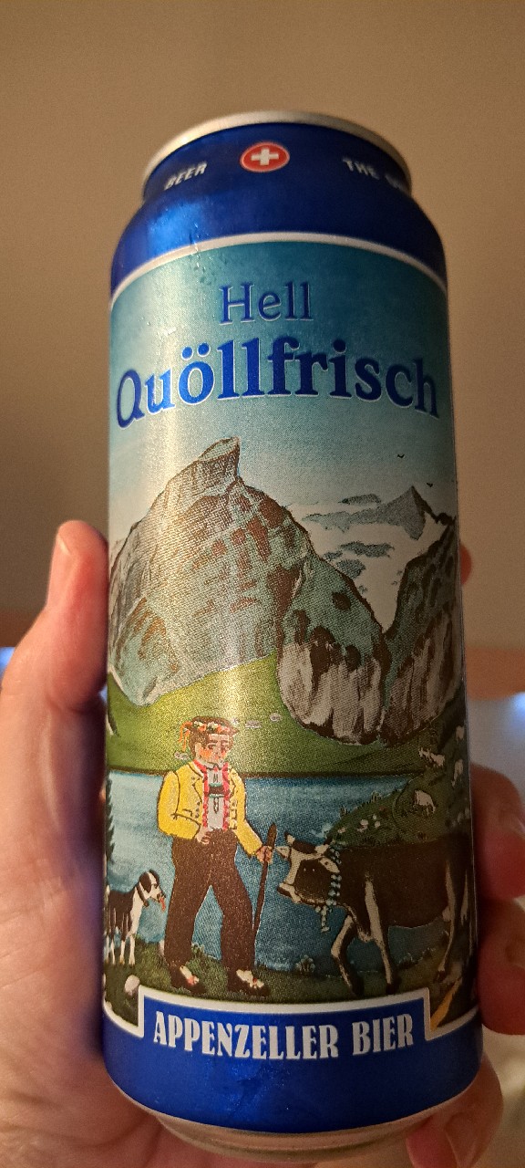 Hell Quöllfrisch, Switzerland
