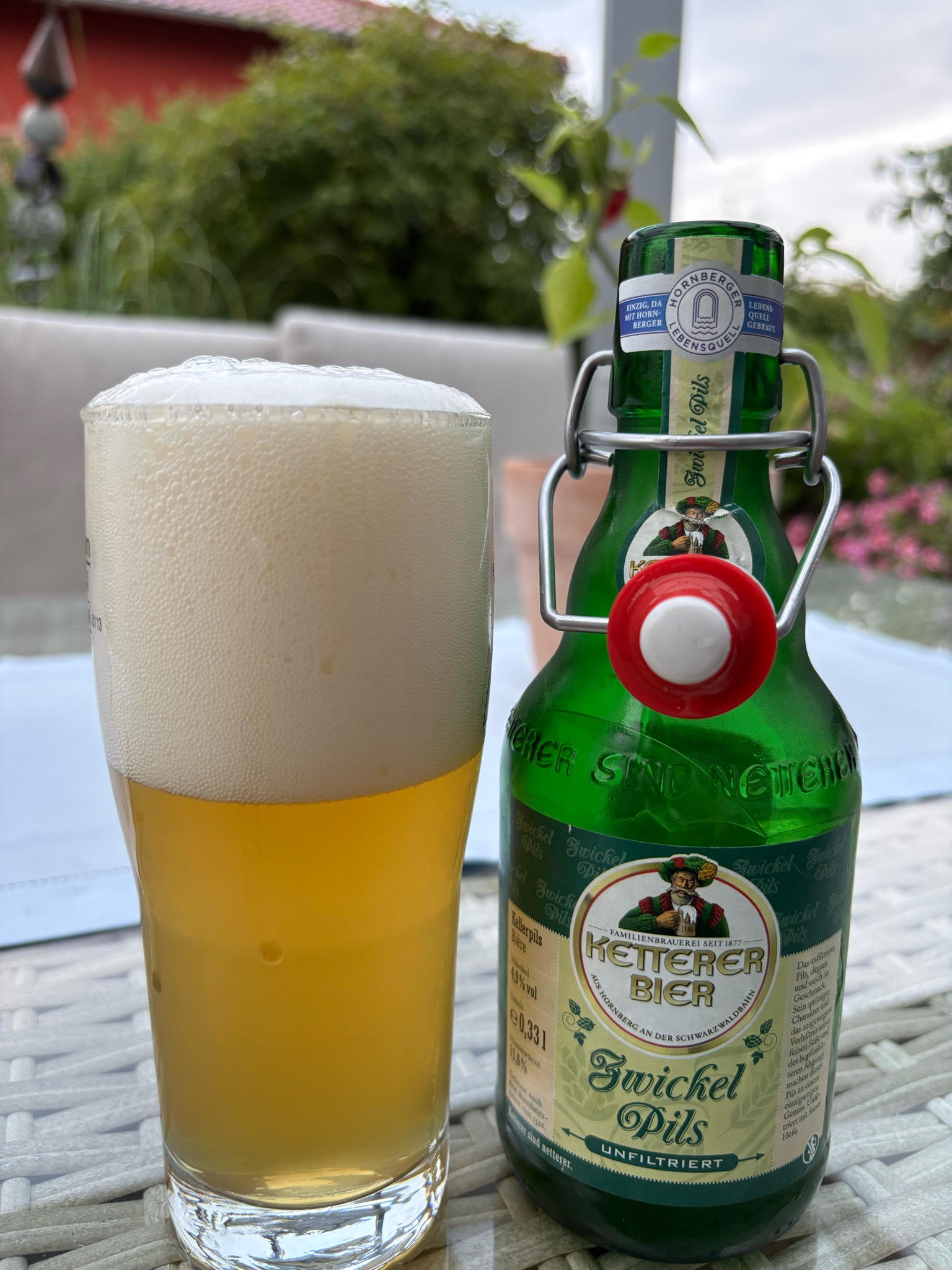 Ketterer Zwickel Pils, Familienbrauerei M. Ketterer