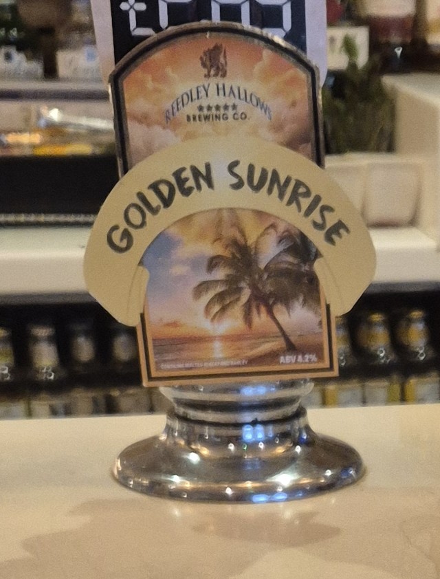 Golden Sunrise, Reedley Hallows Brewing Company