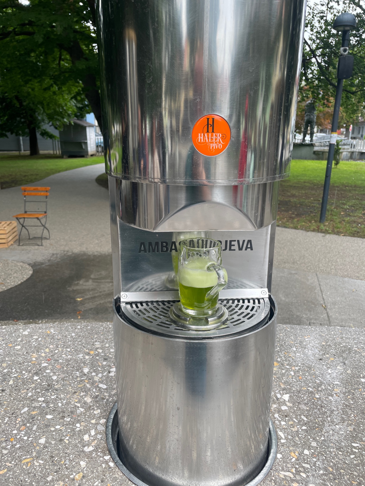 Green Beer with Hemp, Pivovarna Haler
