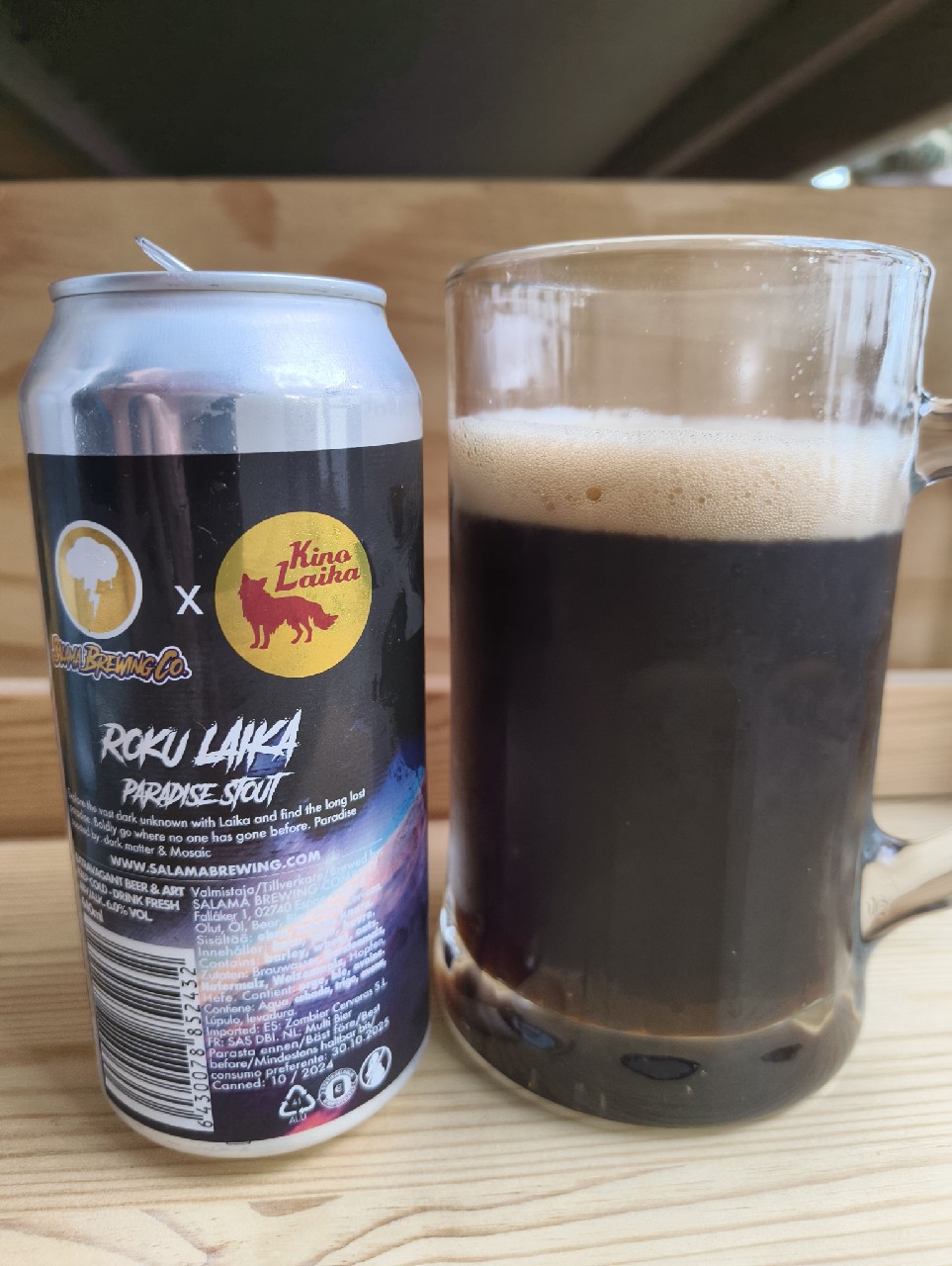 Roku Laika Paradise Stout, Finland