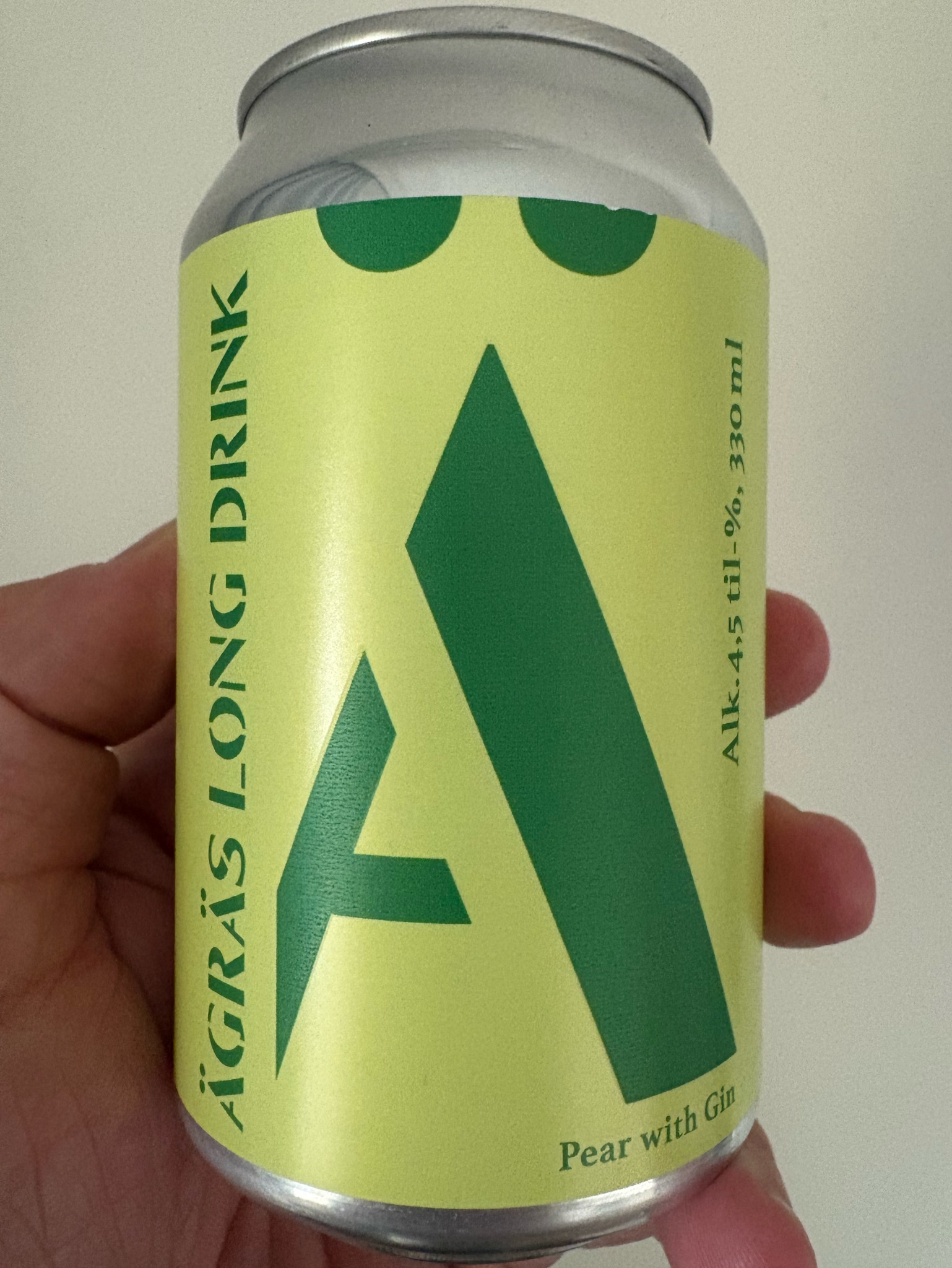 Ägräs Long Drink Pear with Gin, Ägräs Distillery