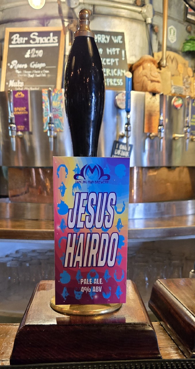 Jesus Hairdo, Dancing Man Brewery