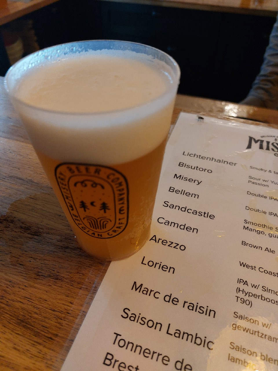 Saison Marc De Raisin, Misery Beer Co.