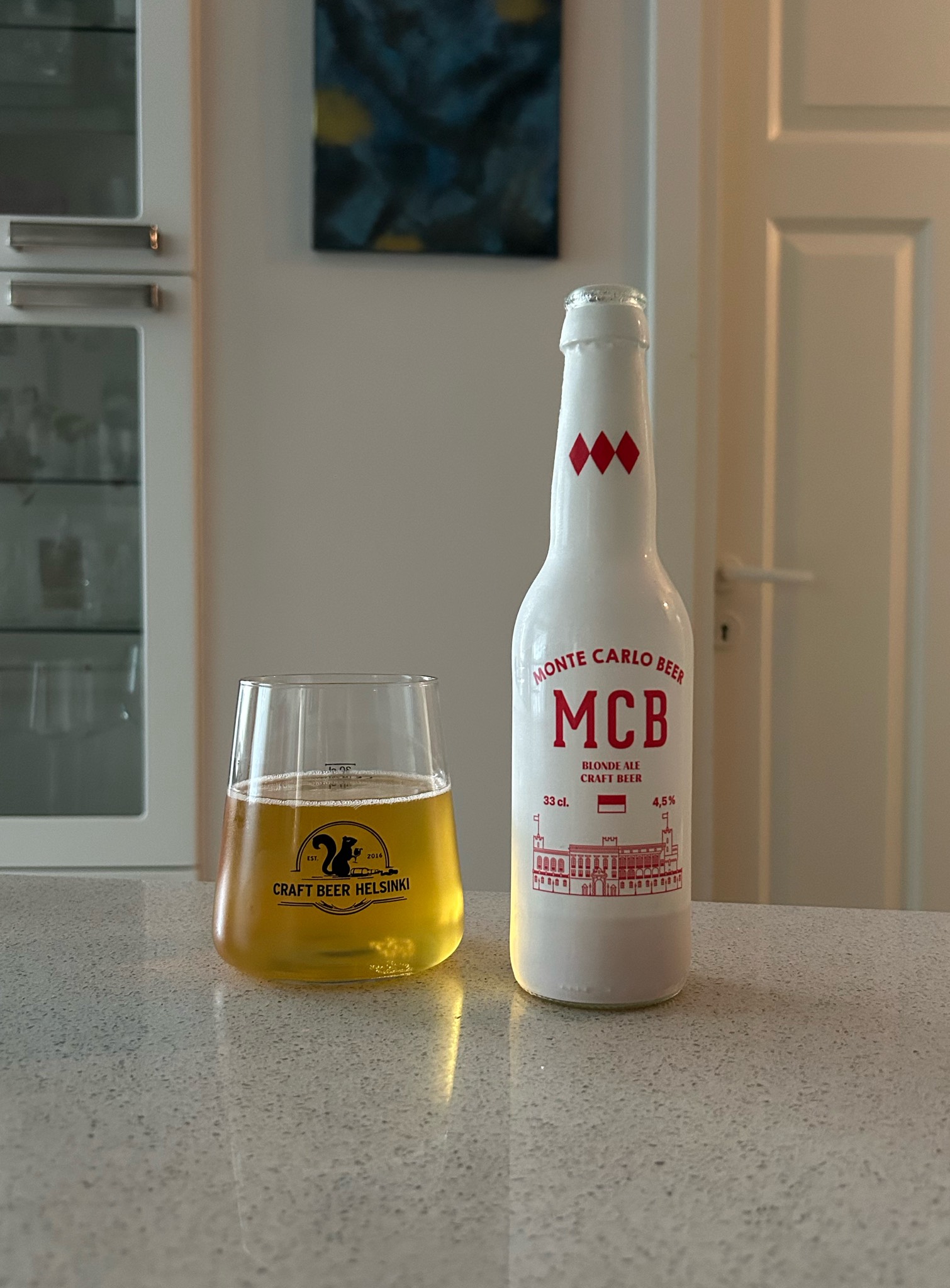 MCB Blonde Ale, Monte Carlo Beer