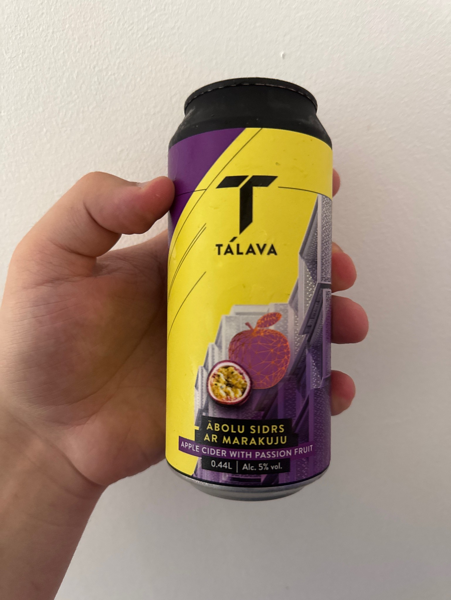 Tälavas Sidrs Marakujas, Latvia