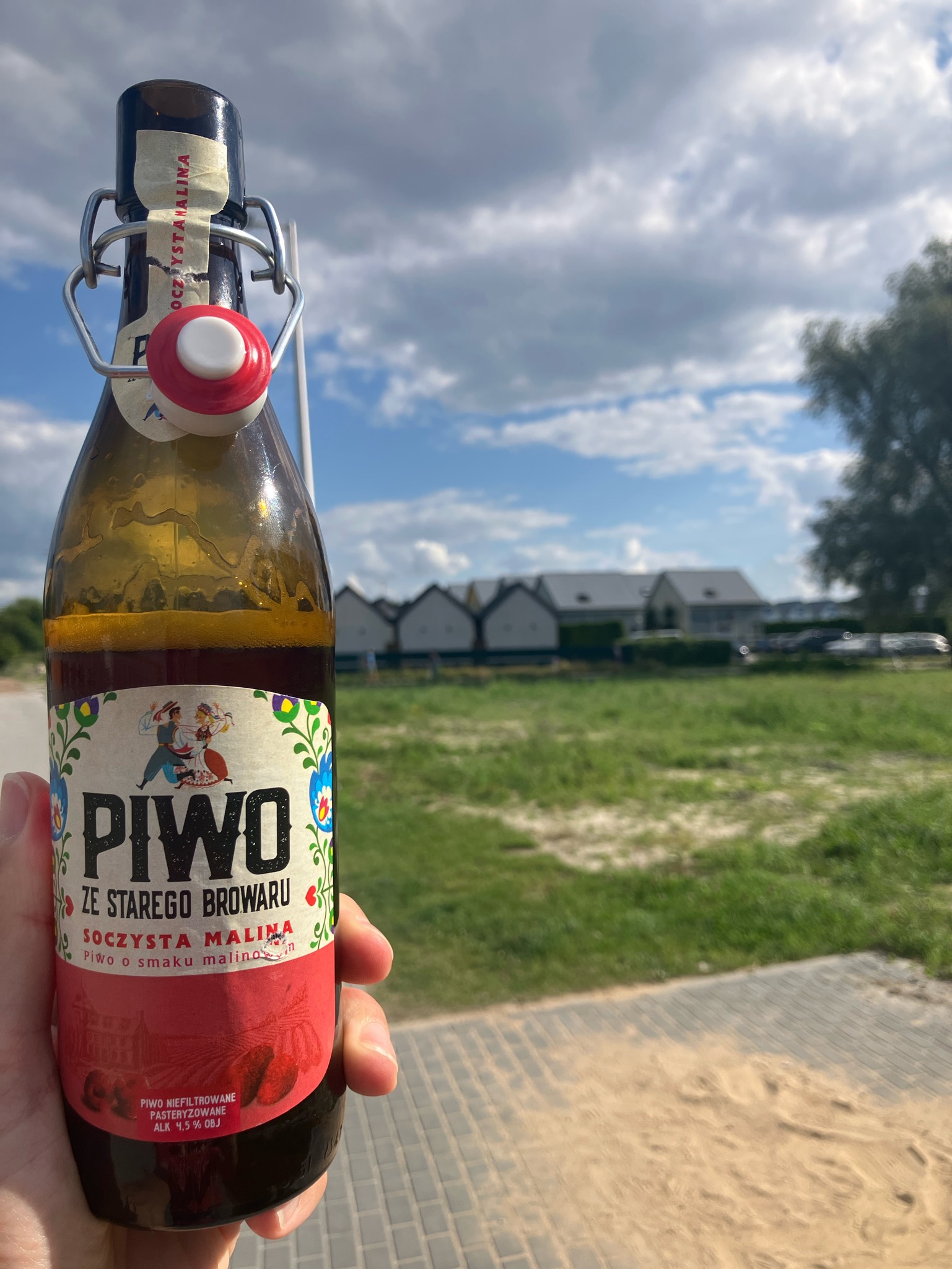 Piwo ze Starego Browaru Soczysta Malina, Poland