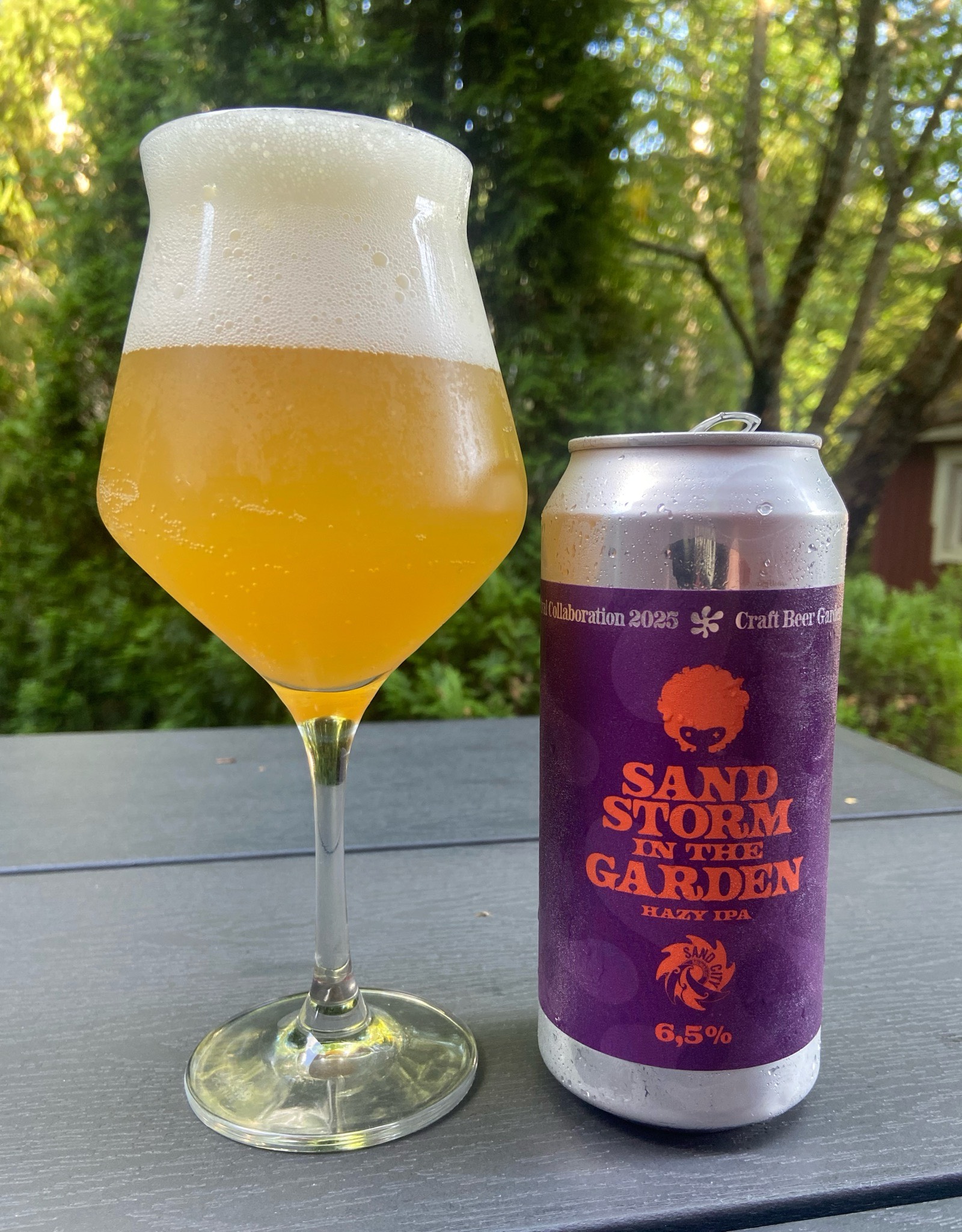 sandstorm in the garden, Finland