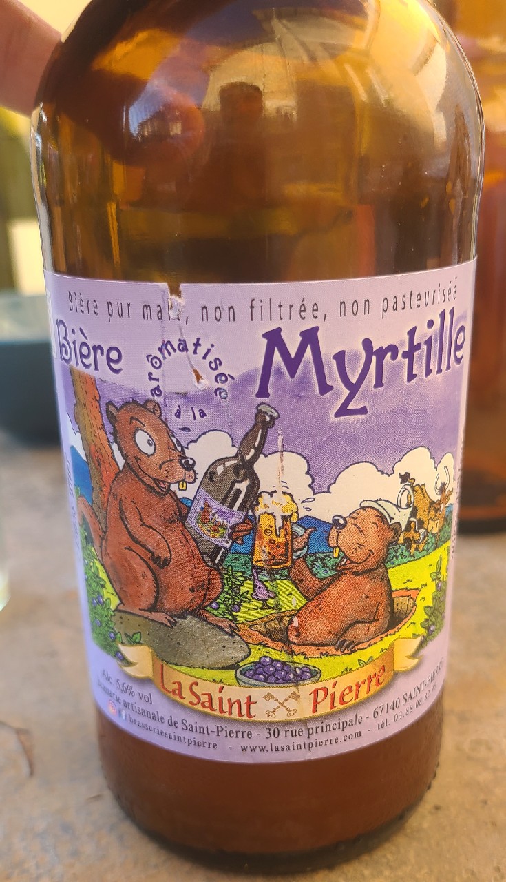 La Saint-Pierre Myrtille, Brasserie La Saint-Pierre