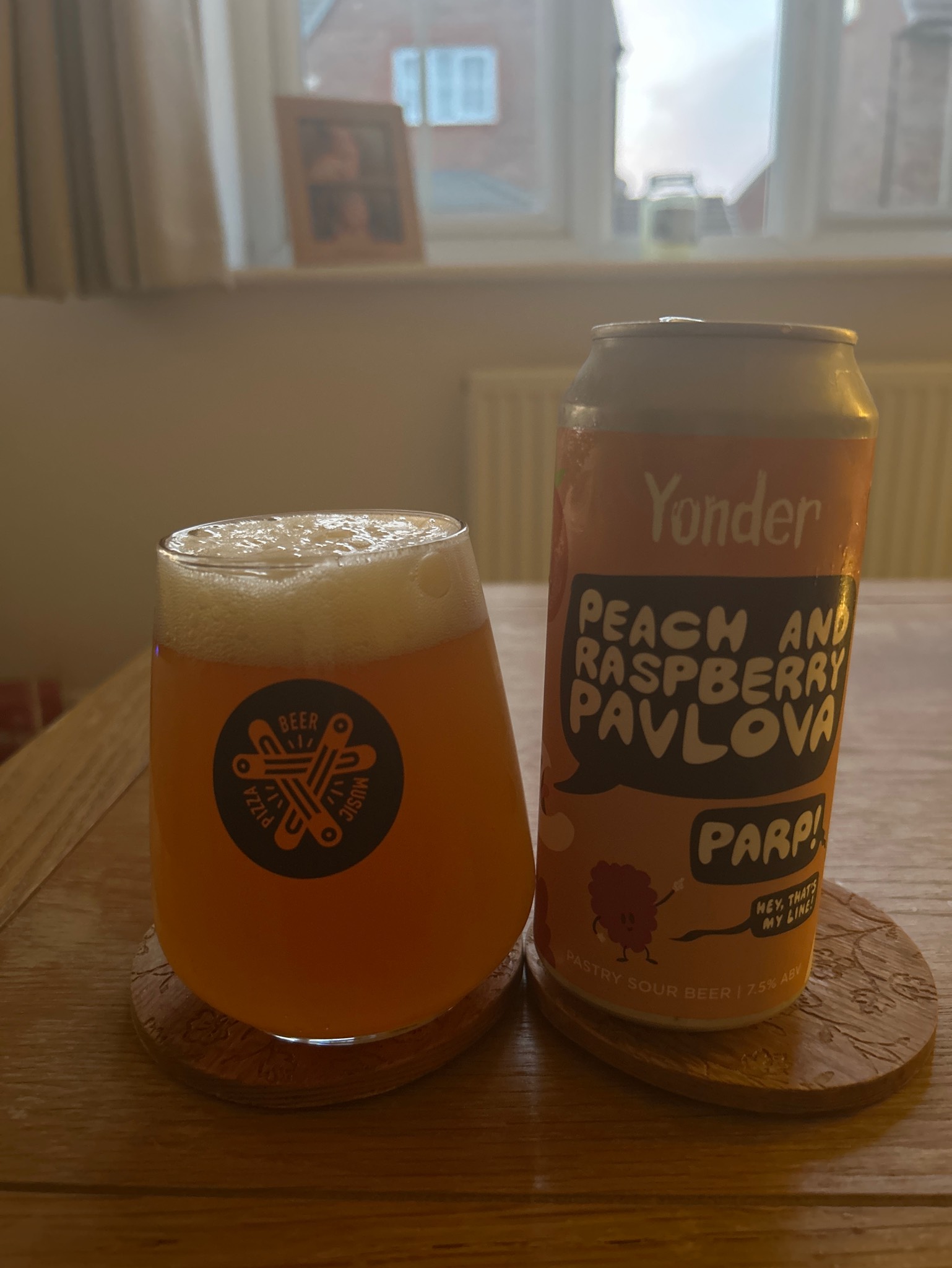 Peach & Rapsberry Pavlova, England